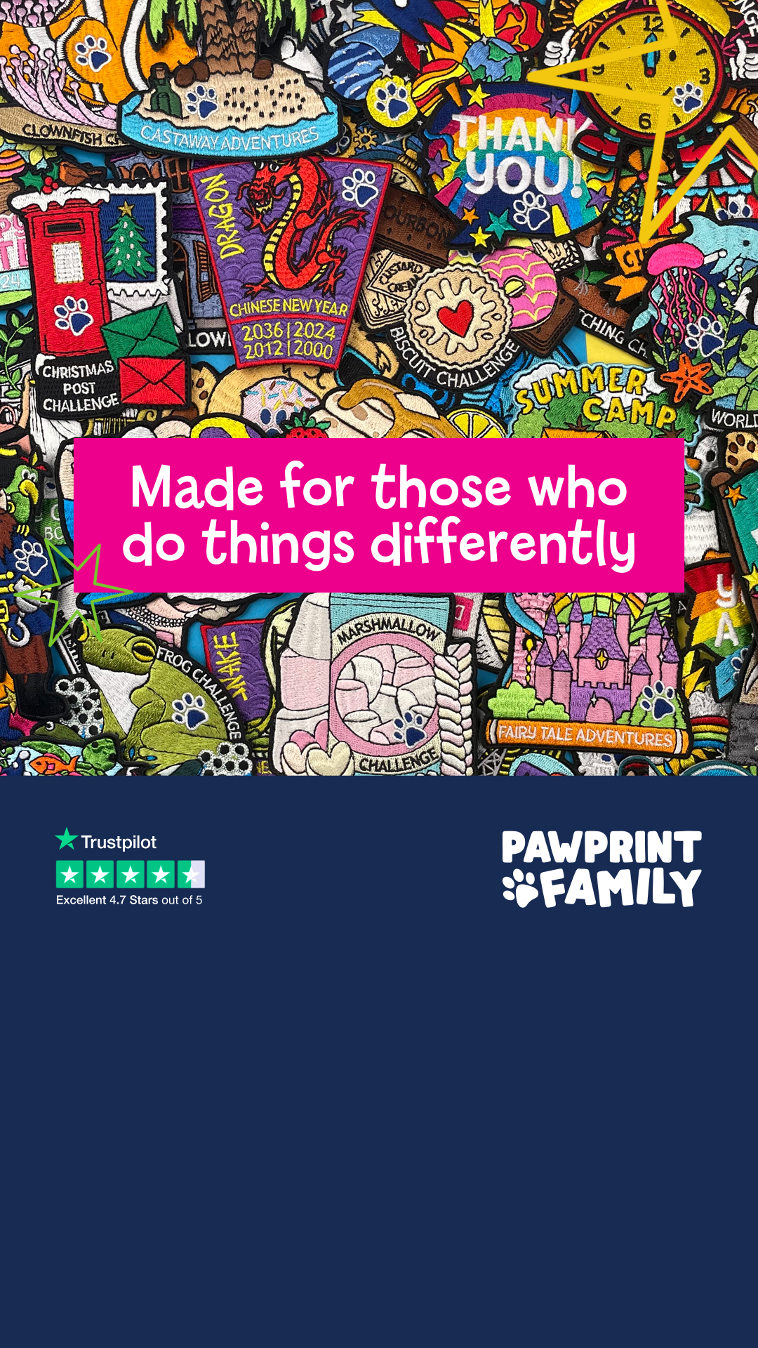 Pawprint Family Facebook ad