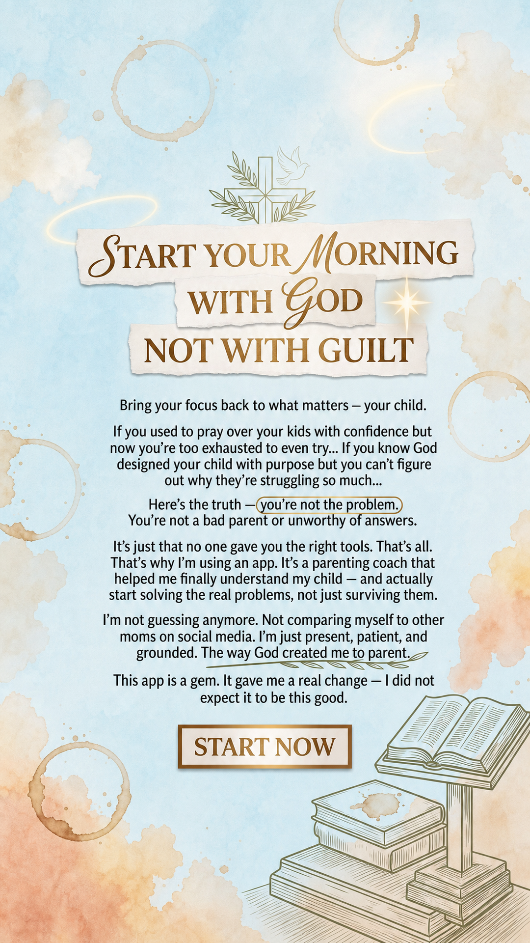 Kidology - Raising with faith Facebook ad