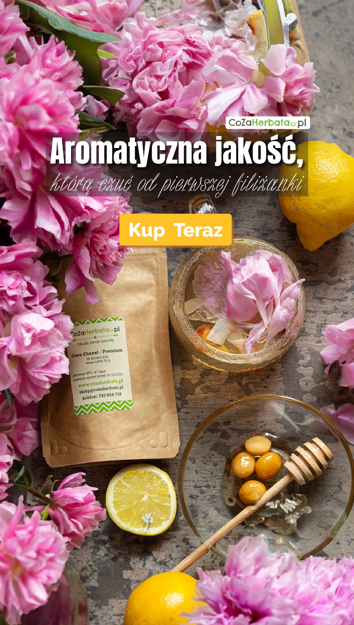 CoZaHerbata Facebook ad