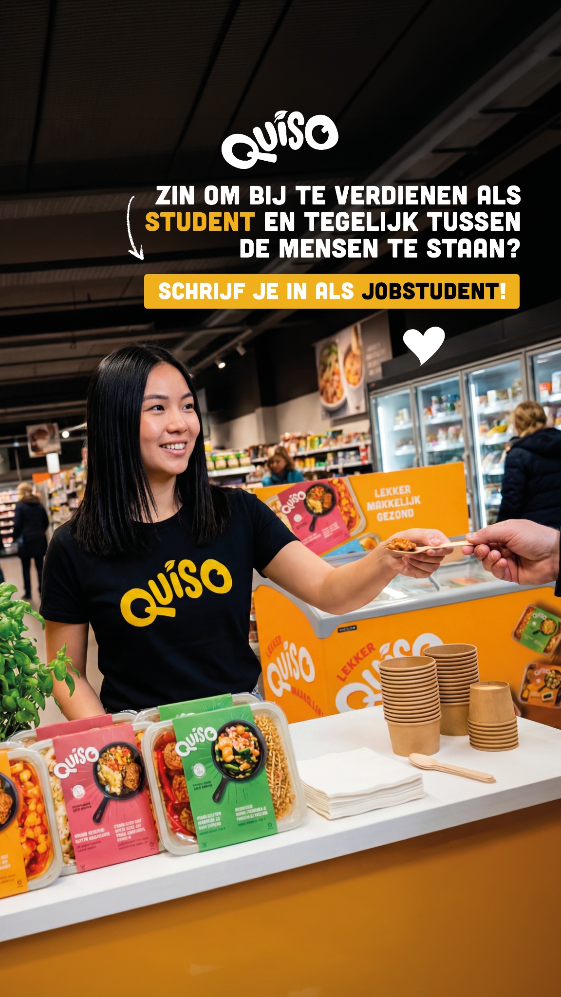 Quiso Recruitment Facebook ad from May 11, 2026