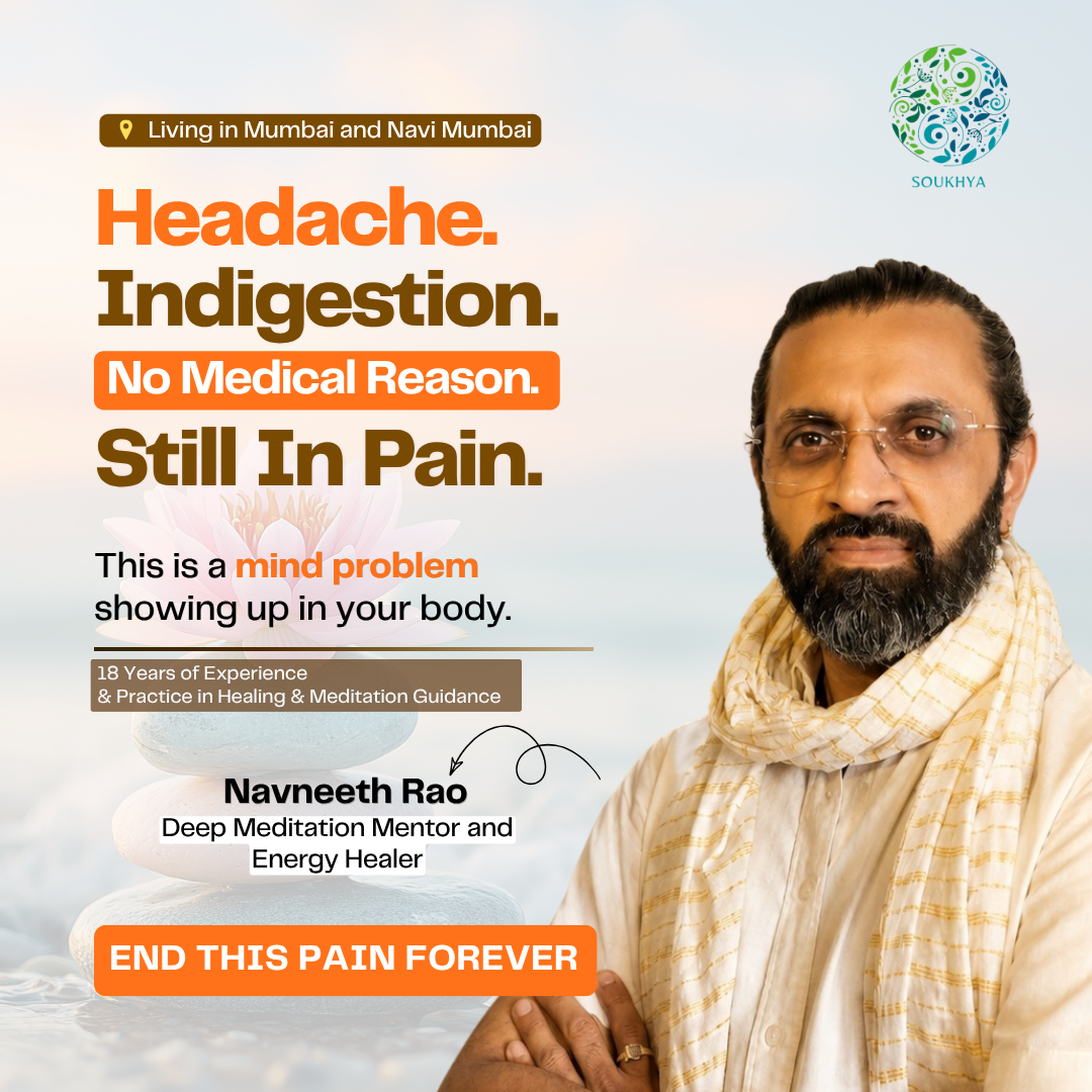 Soukhya Facebook ad: Calm Your Mind. Feel Better.