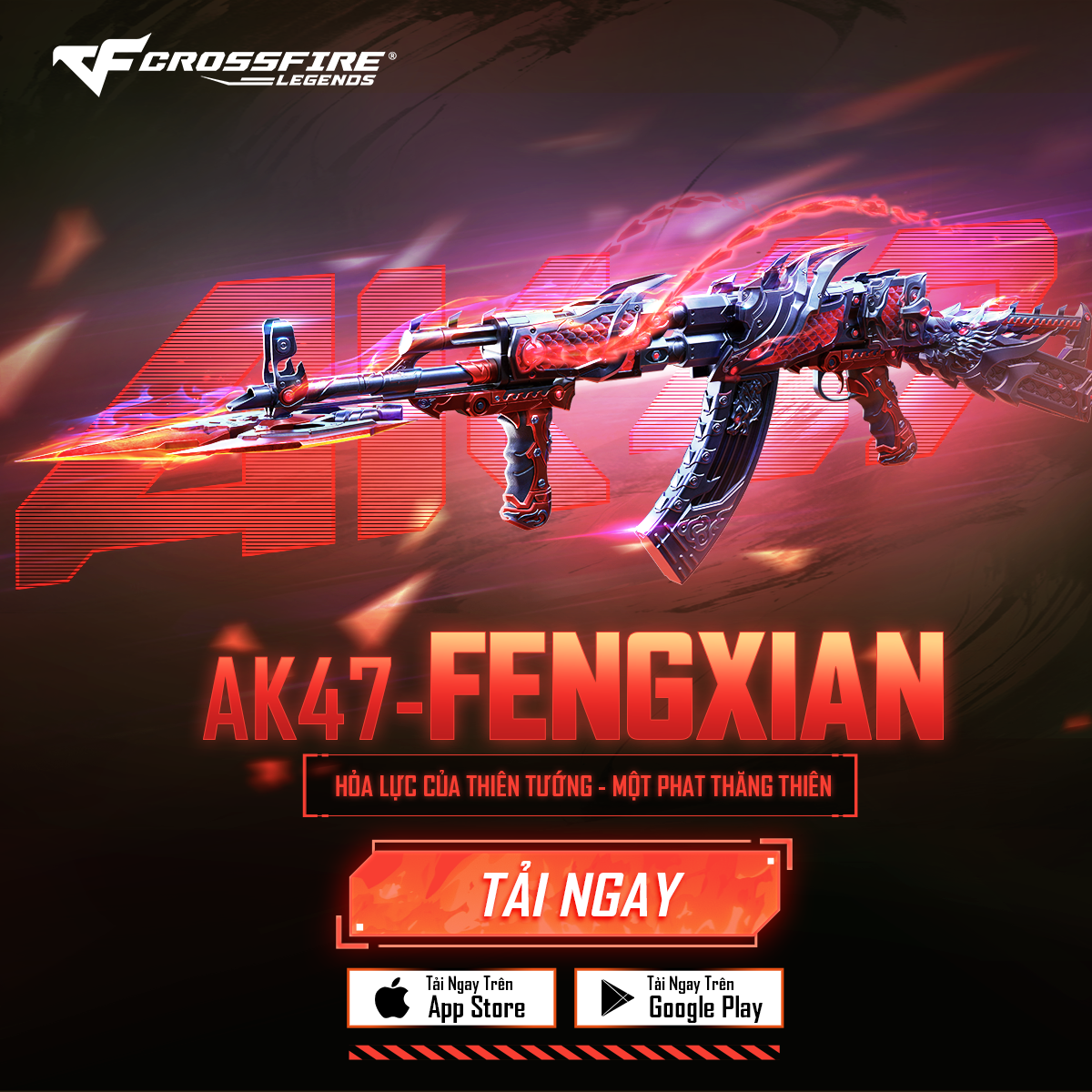 CrossFire: Legends Facebook ad