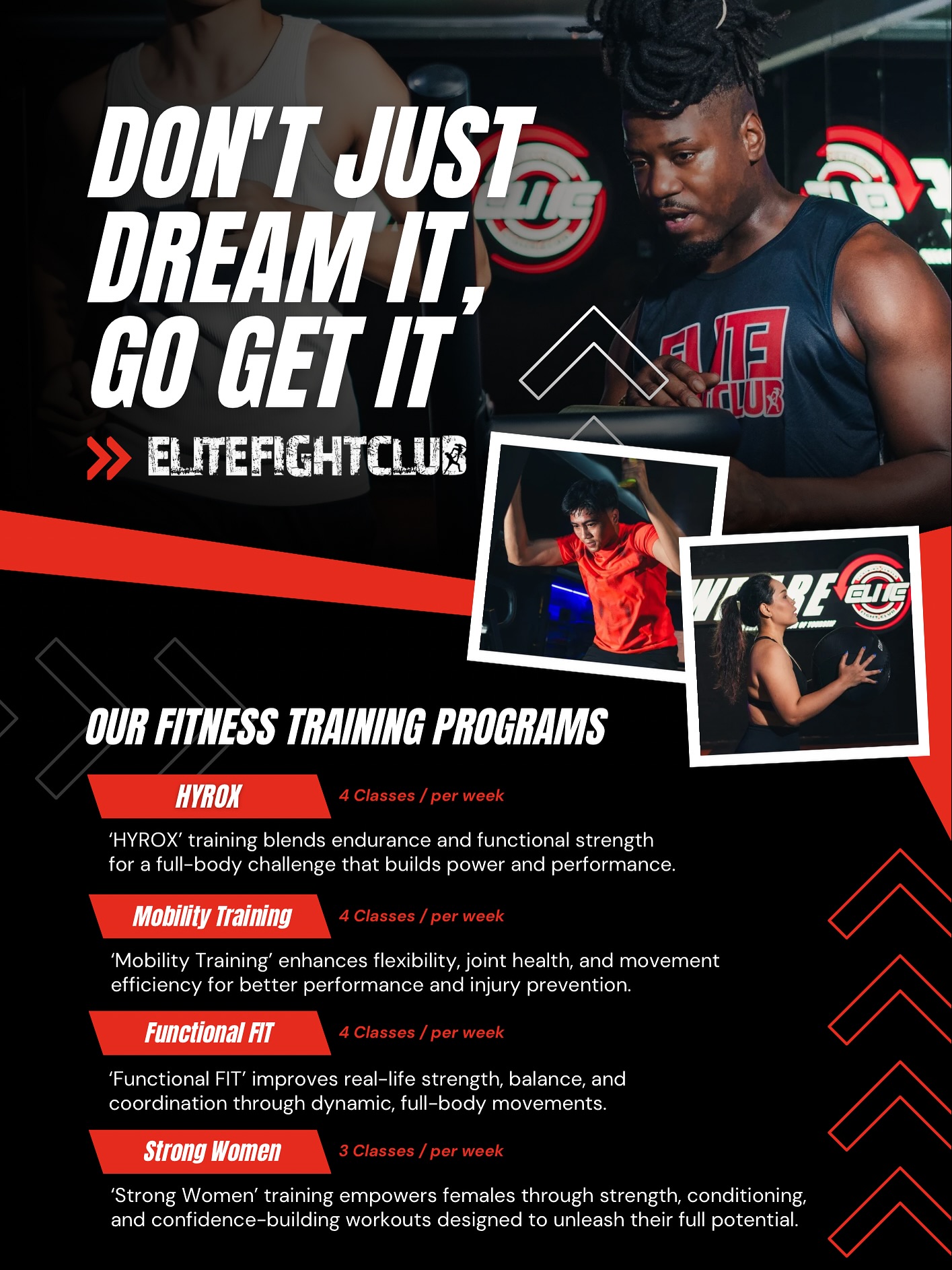 Elite Fight Club, Bangkok Facebook ad: Elite Fight Club Fitness Classes + Open Gym…