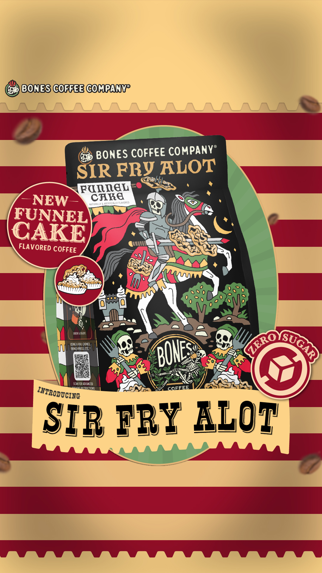 Bones Coffee Company Facebook ad
