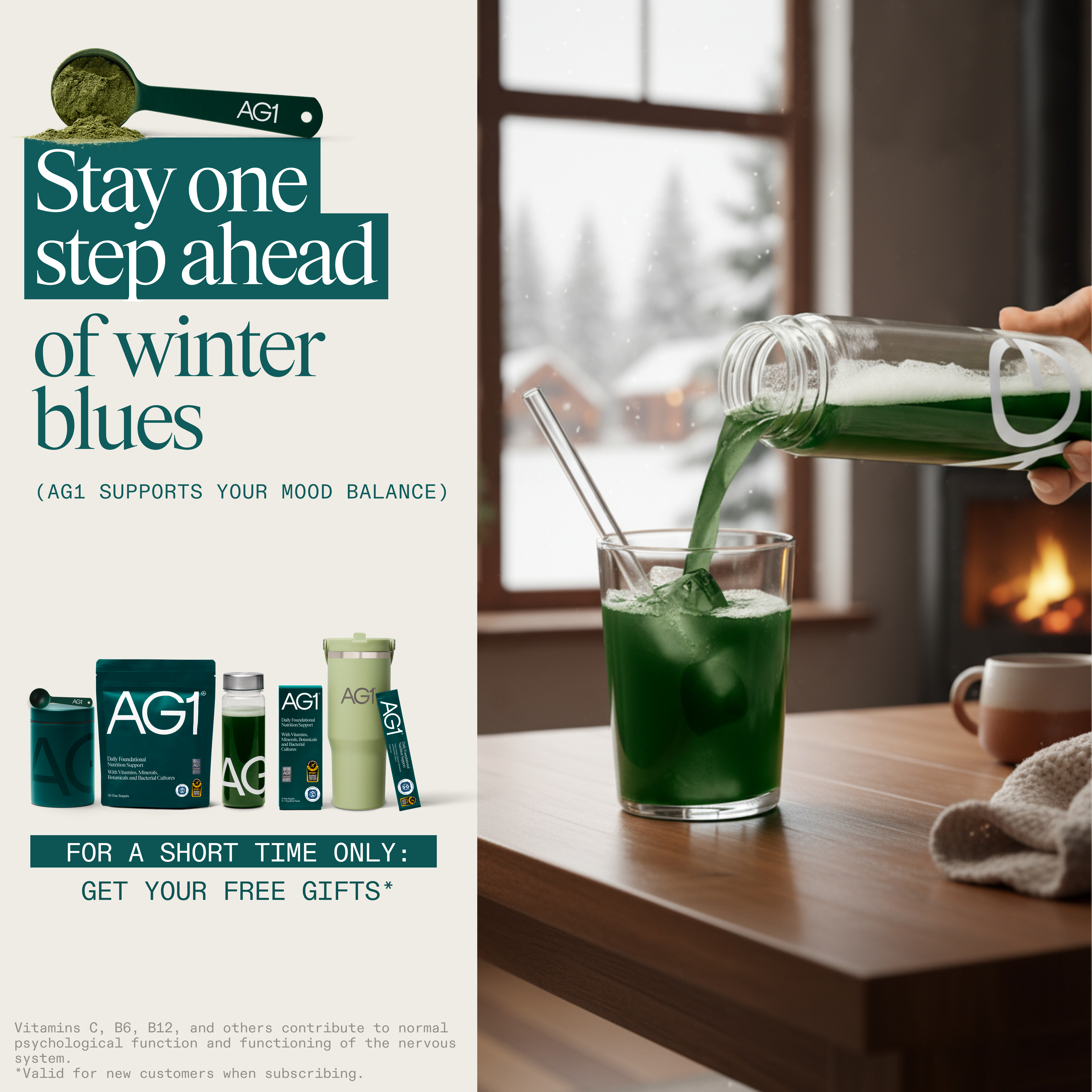 AG1 by Athletic Greens Facebook ad