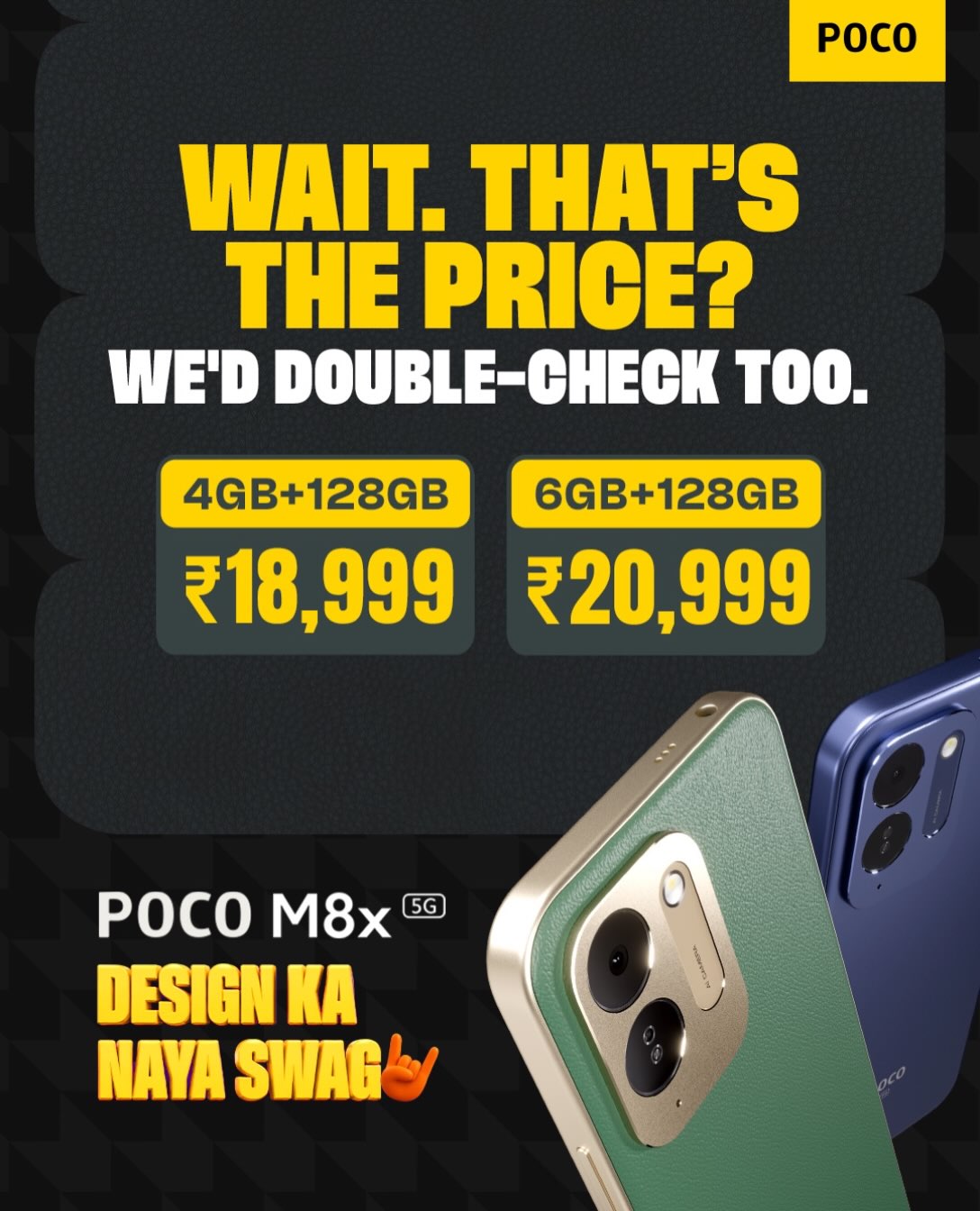 POCO India Facebook ad
