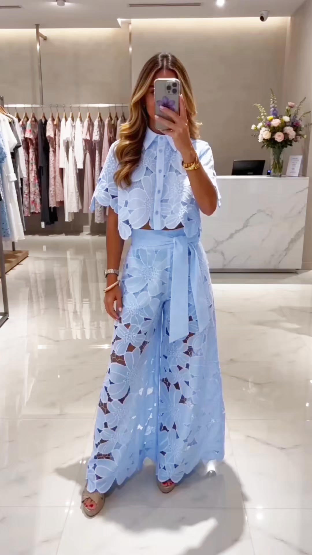 The Serenity's Clothing Facebook ad: Effortless Matching Sets Collection