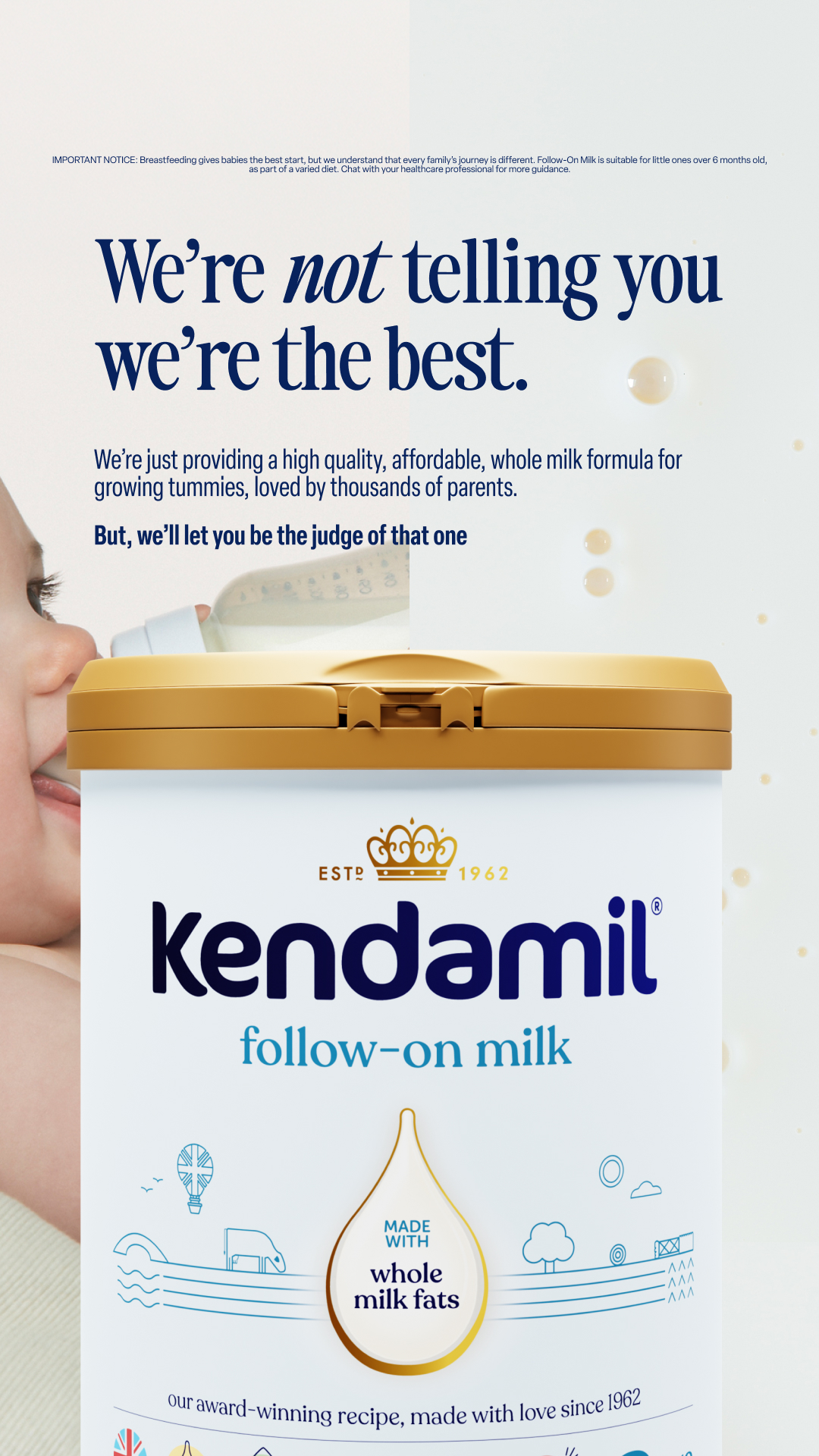 Kendamil Facebook ad