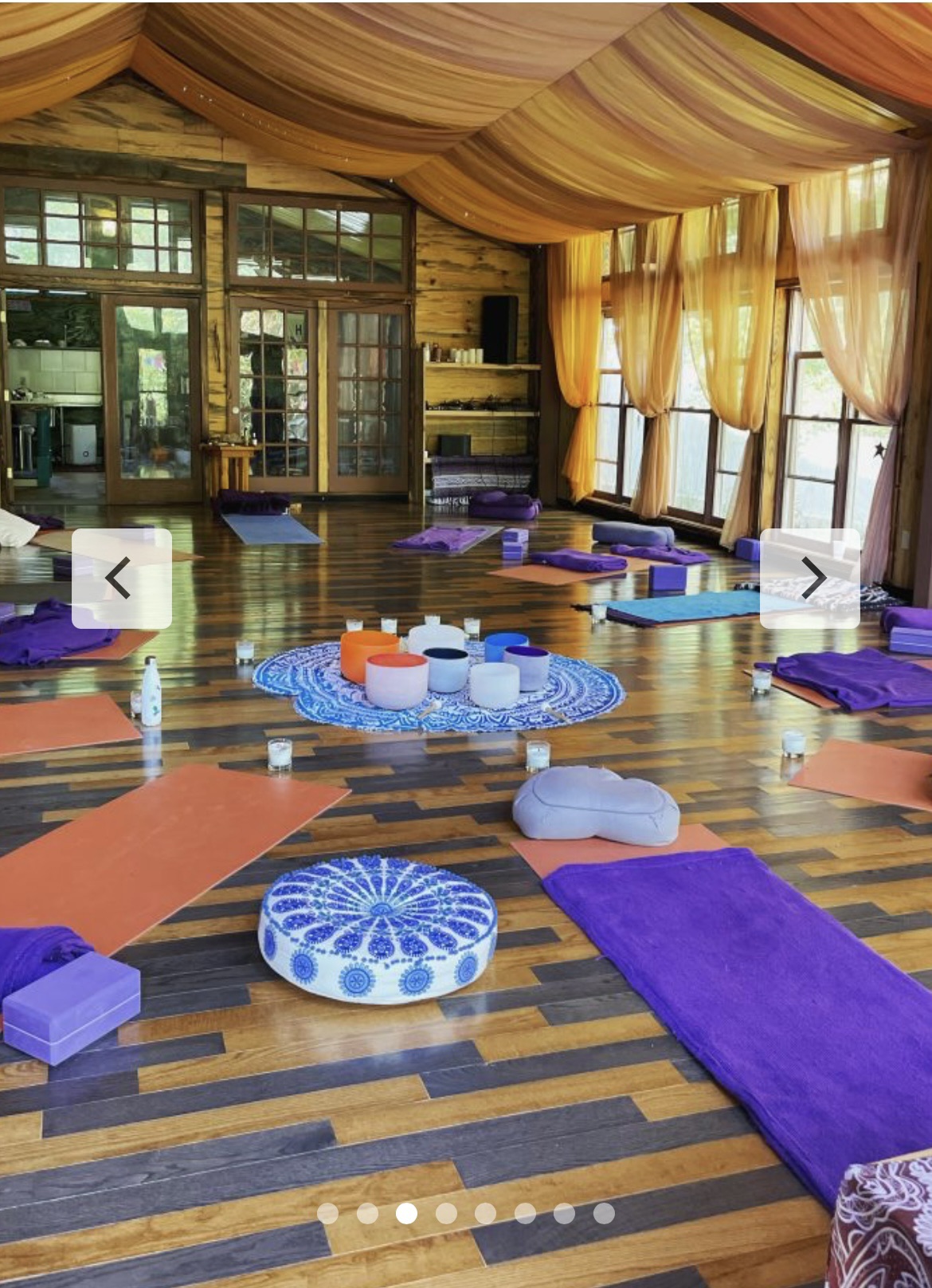 Yoga Sounds Good Facebook ad: Autumn Exhale