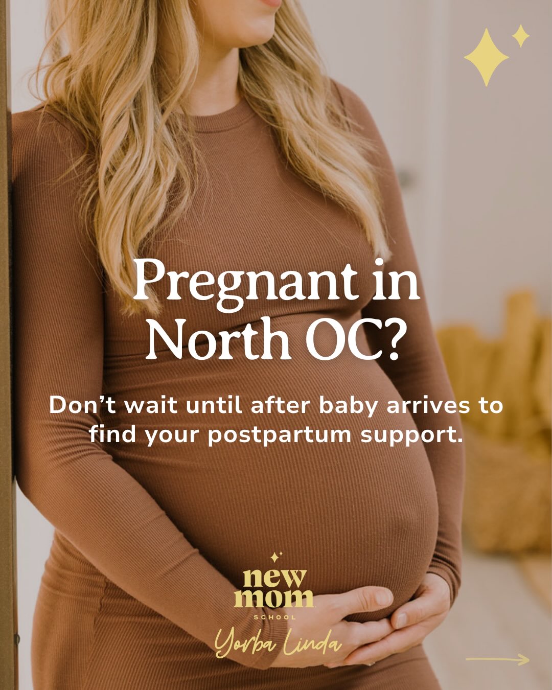 New Mom School Facebook ad: There are so many great reasons to preregister…