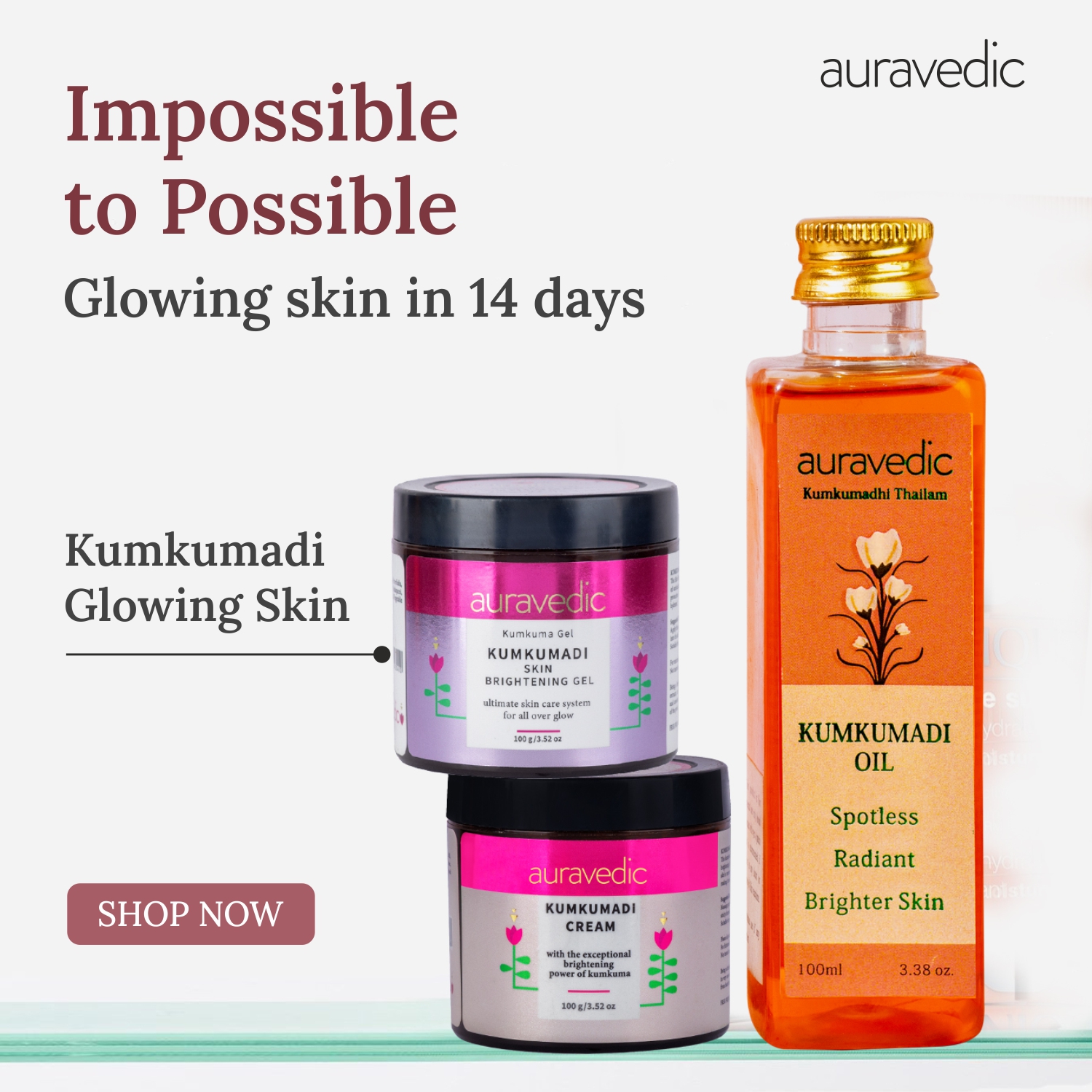 Auravedic Facebook ad