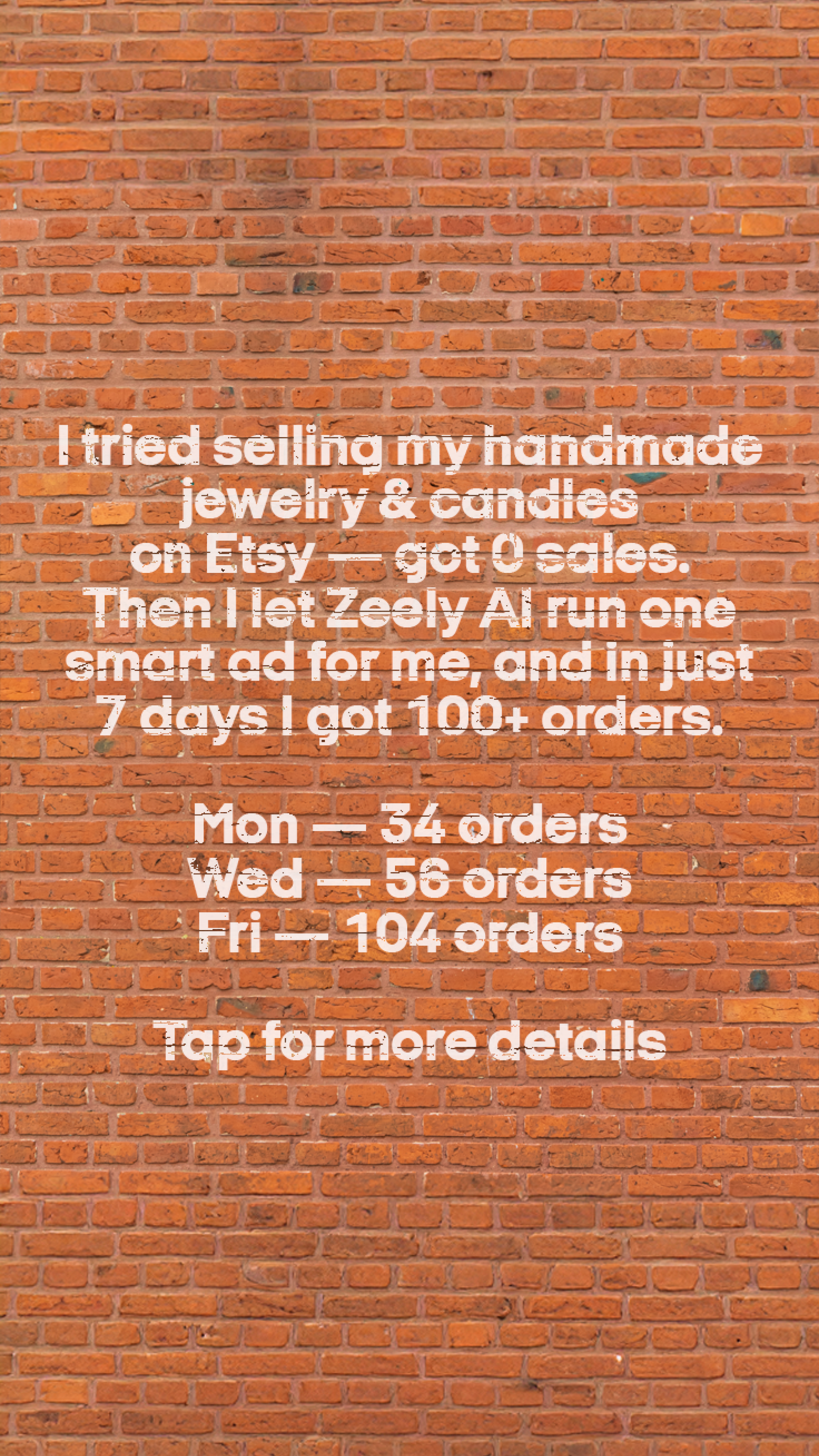 Zeely Facebook ad