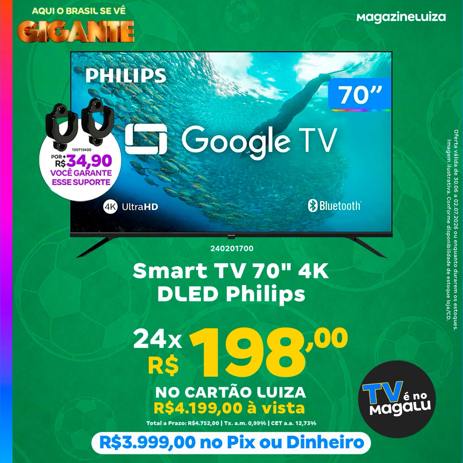 Magazine Luiza Facebook ad: Vendedores Magalu