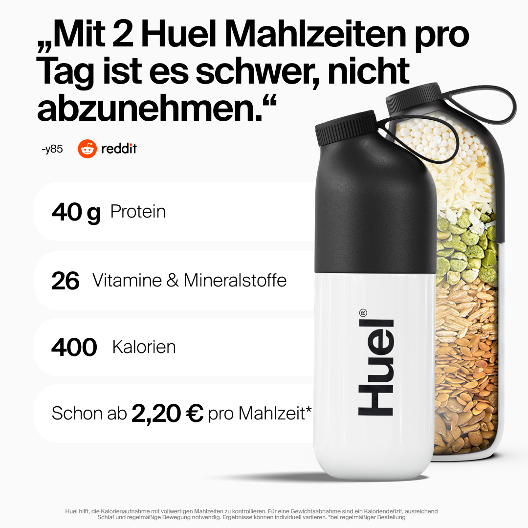 Huel Facebook ad