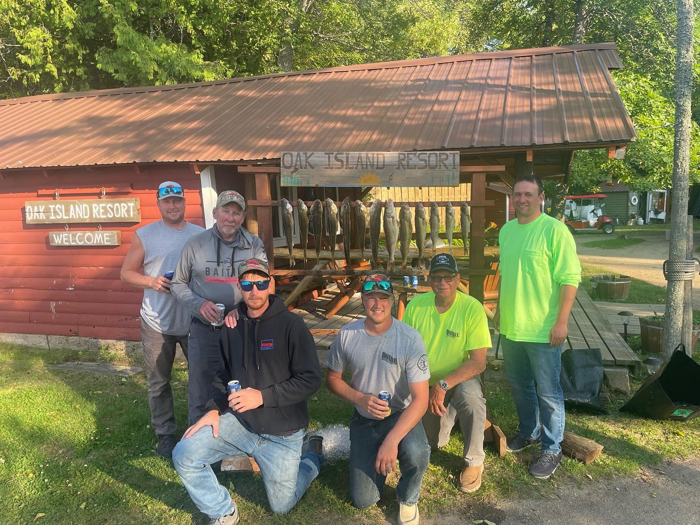 Oak Island Resort Facebook ad: OAK ISLAND RESORT | LAKE OF THE WOODS, MN