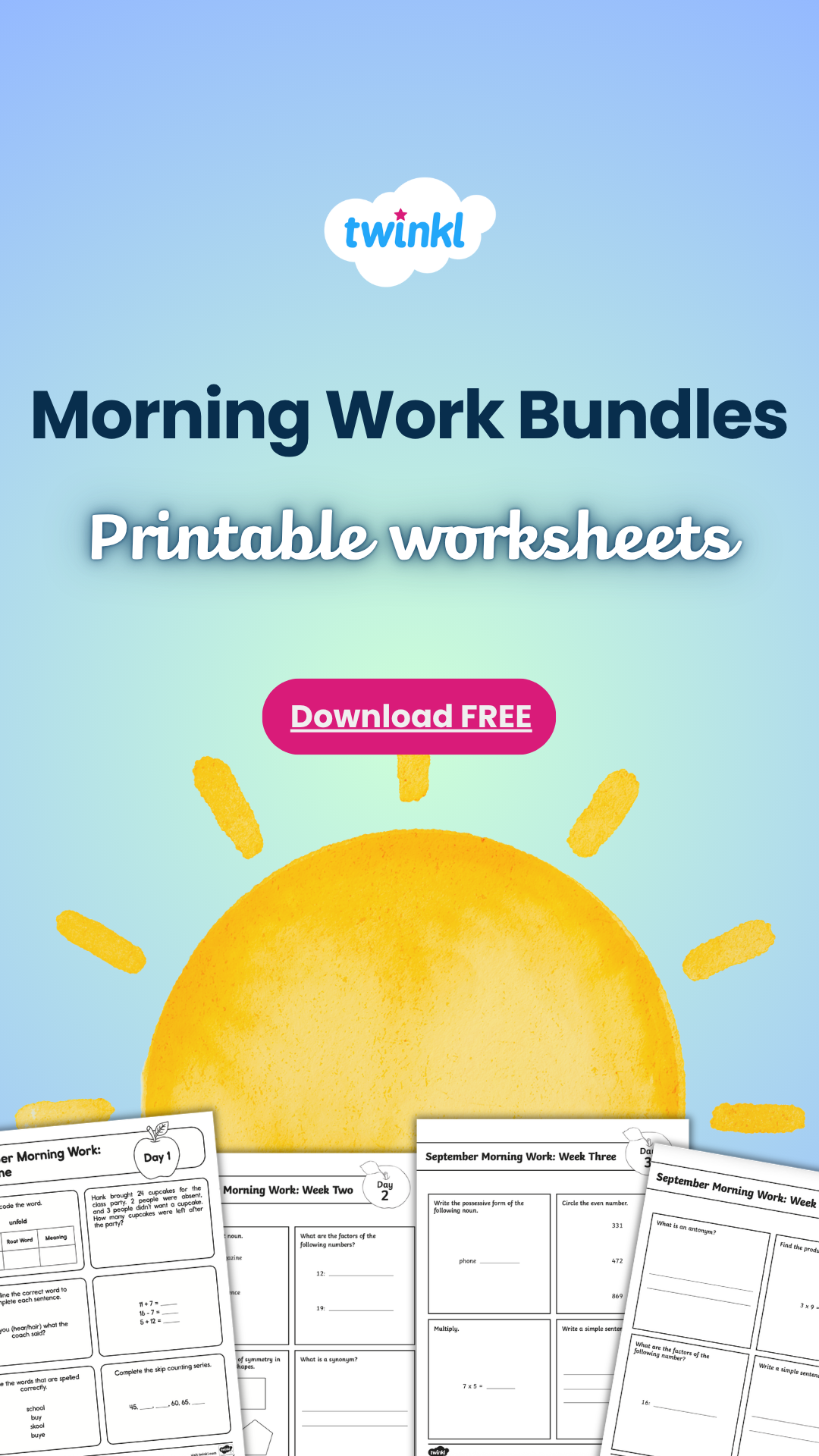 Twinkl Teaching Resources - United States Facebook ad