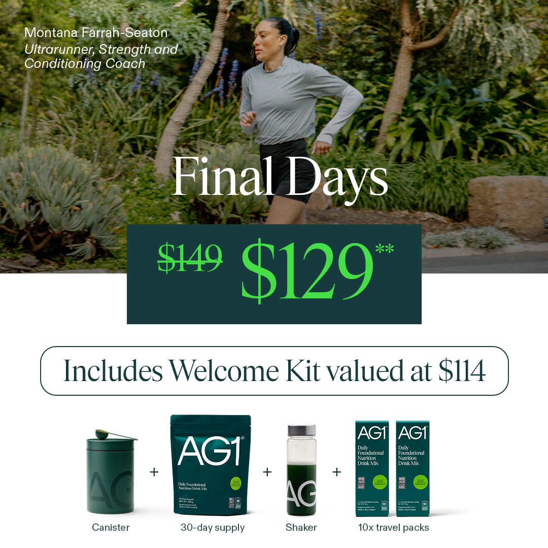 AG1 by Athletic Greens Facebook ad