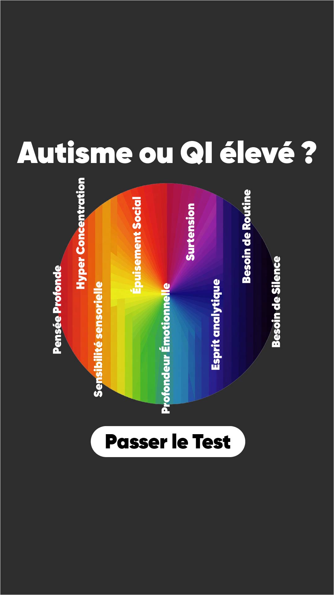 International IQ test Facebook ad