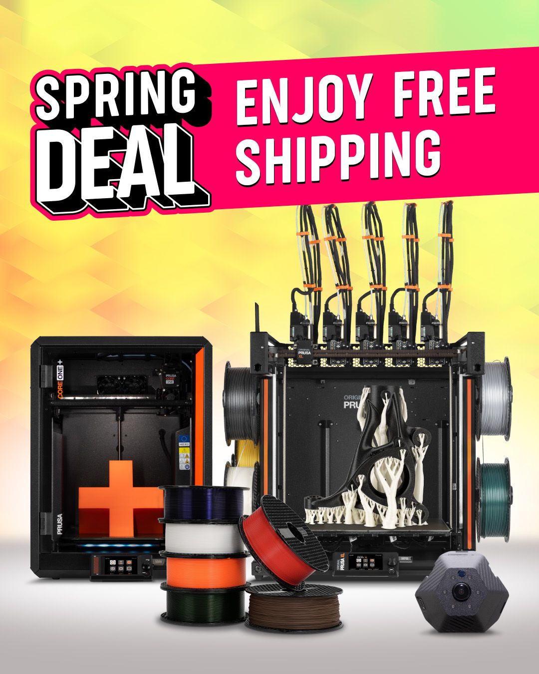 Prusa Research 3D printers Facebook ad