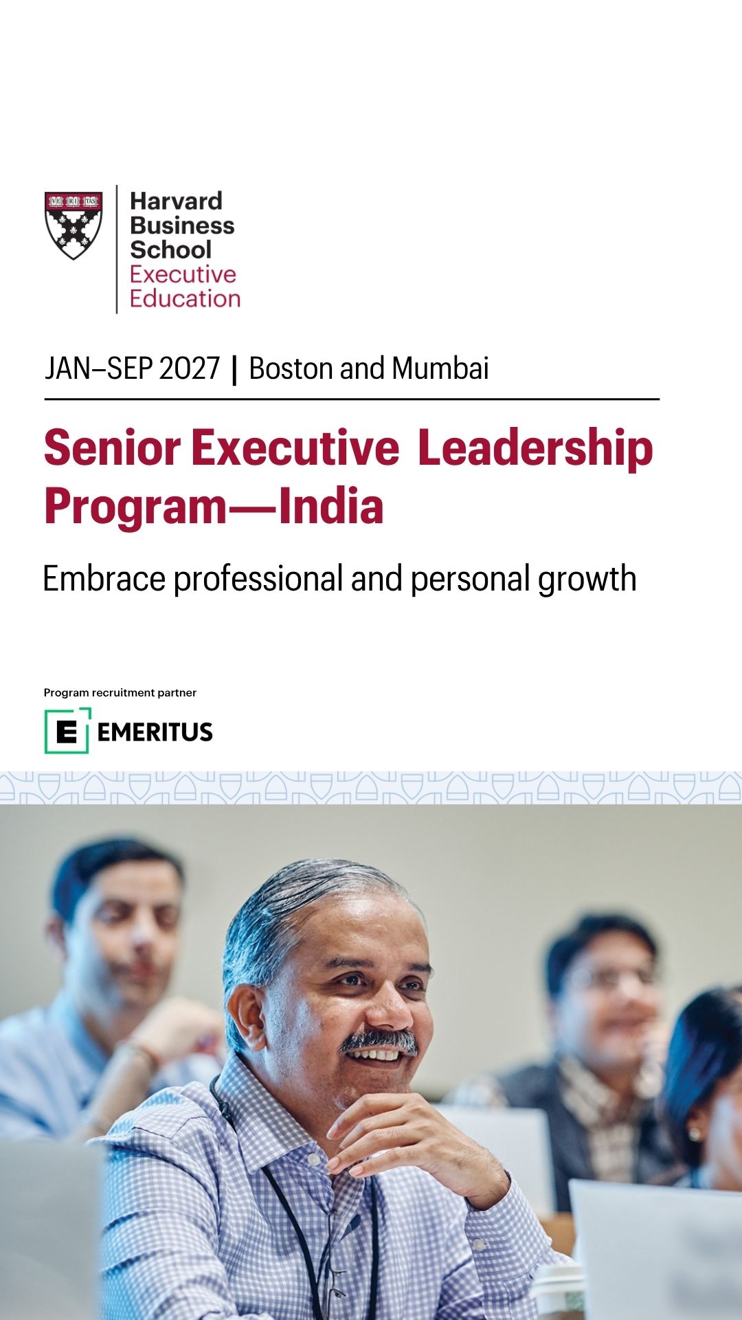 Emeritus Facebook ad