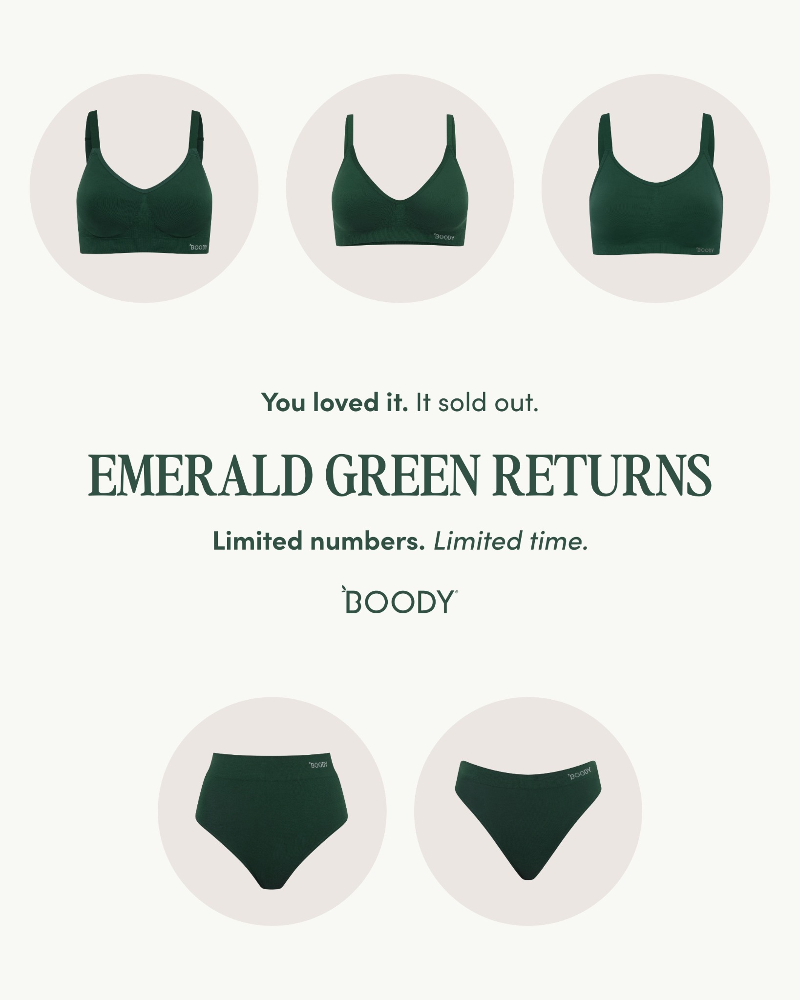 Boody Facebook ad