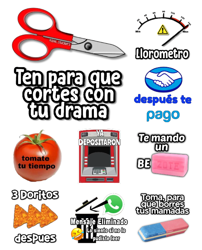 Text Sticker Maker Facebook ad