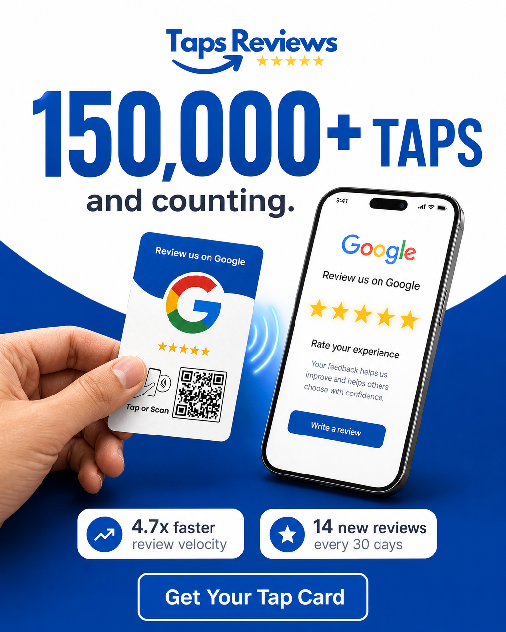 Taps Reviews Facebook ad