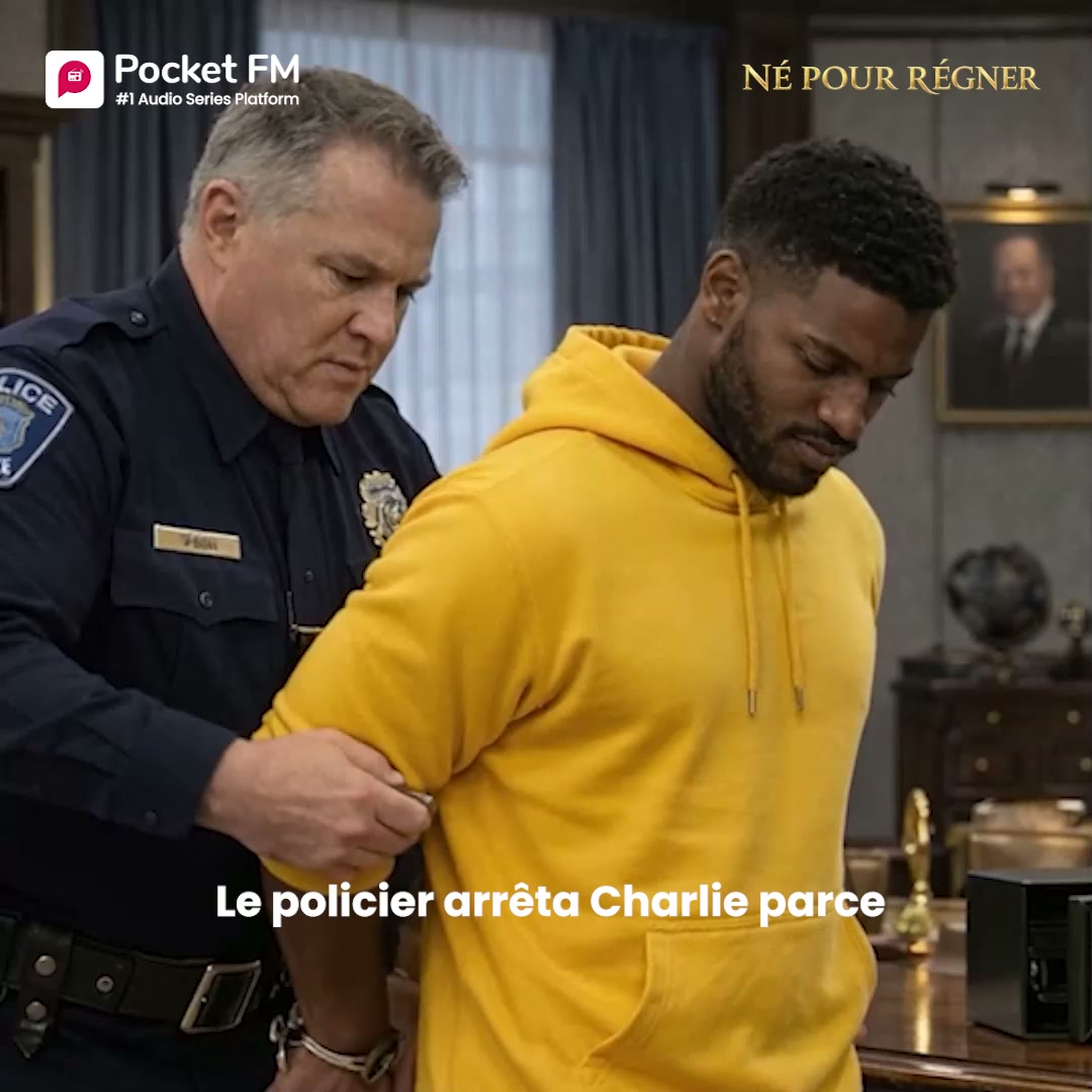 Pocket FM Stories Facebook ad: Écoutez Né pour régner maintenant