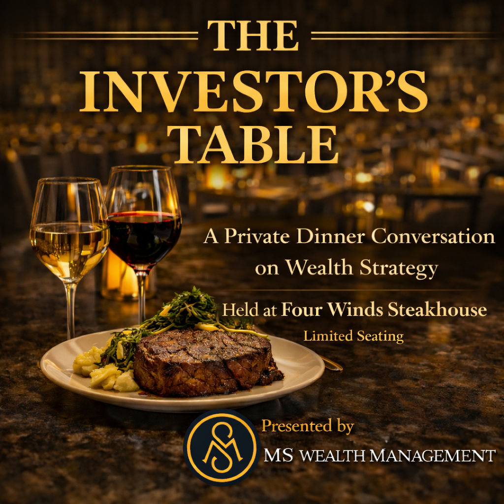 M.S. Wealth Management, LLC Facebook ad: The Investor's Table