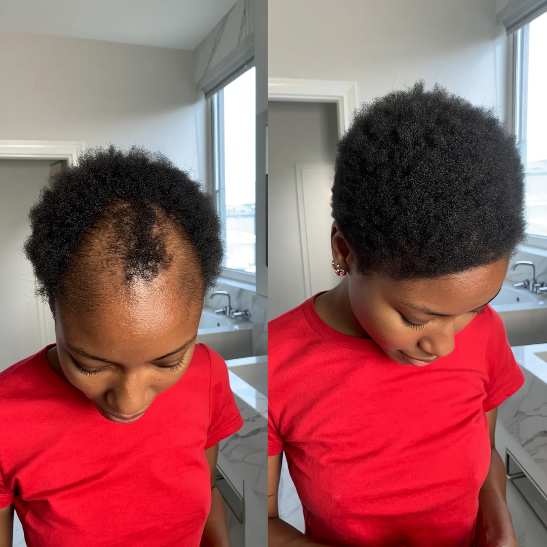 Keisha's Hair Journey Facebook ad