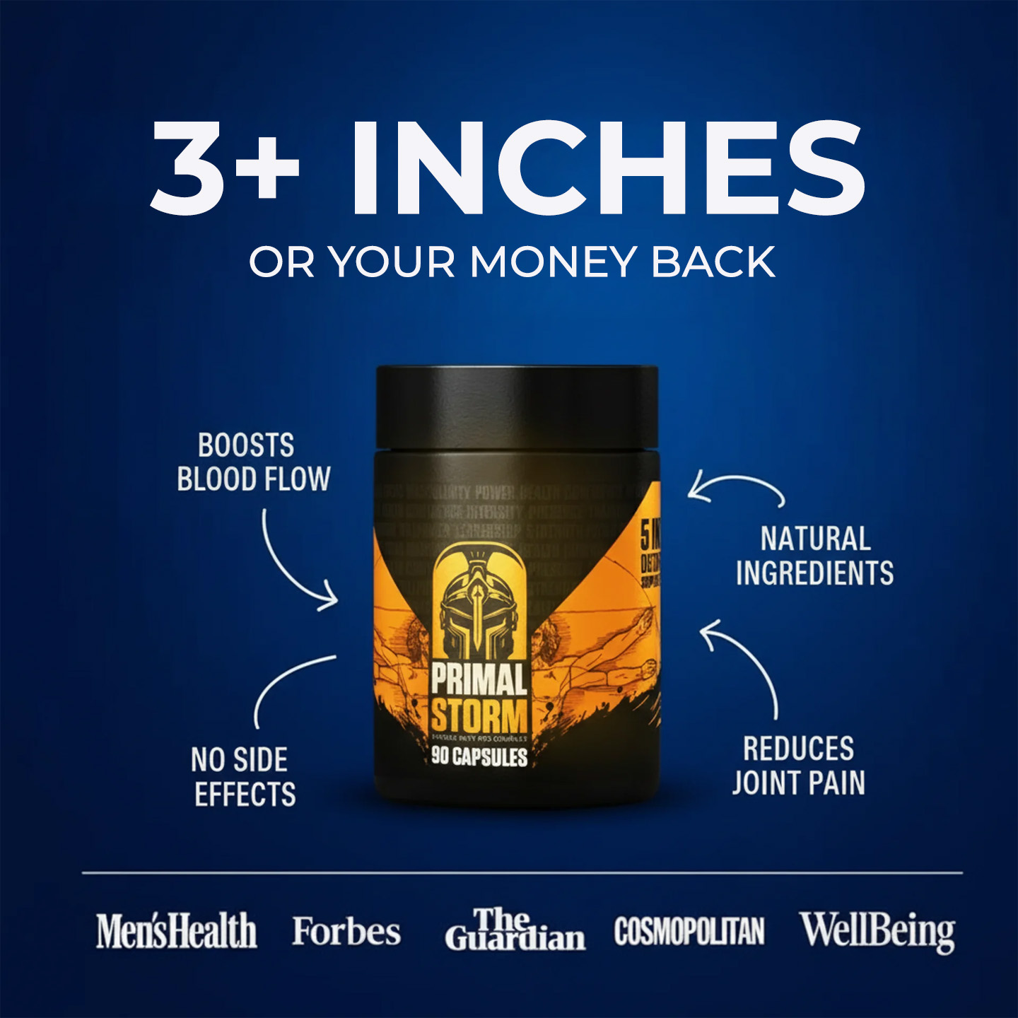 Primal Storm Supplements Facebook ad