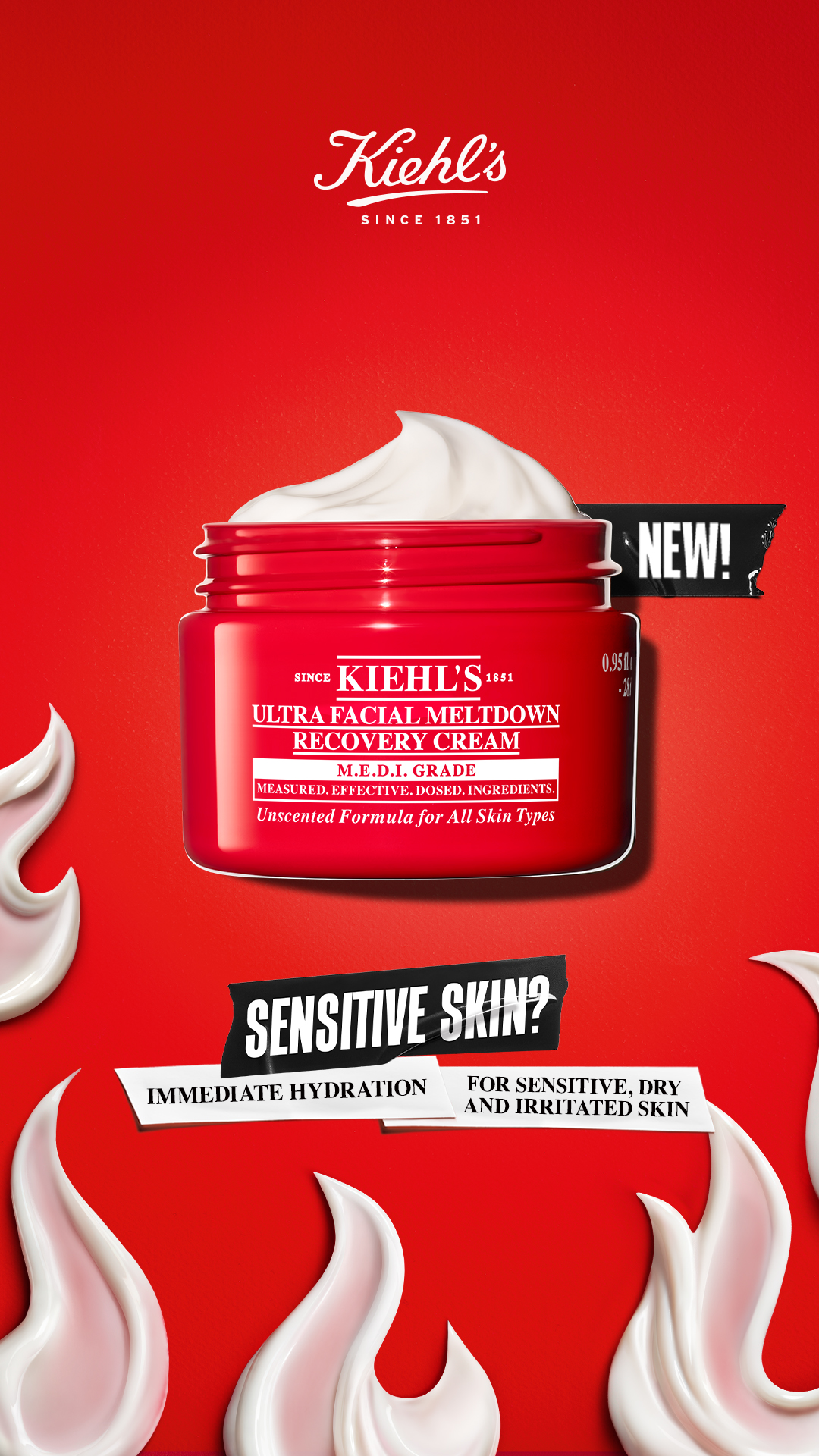 Kiehl's Facebook ad from Feb 10, 2026