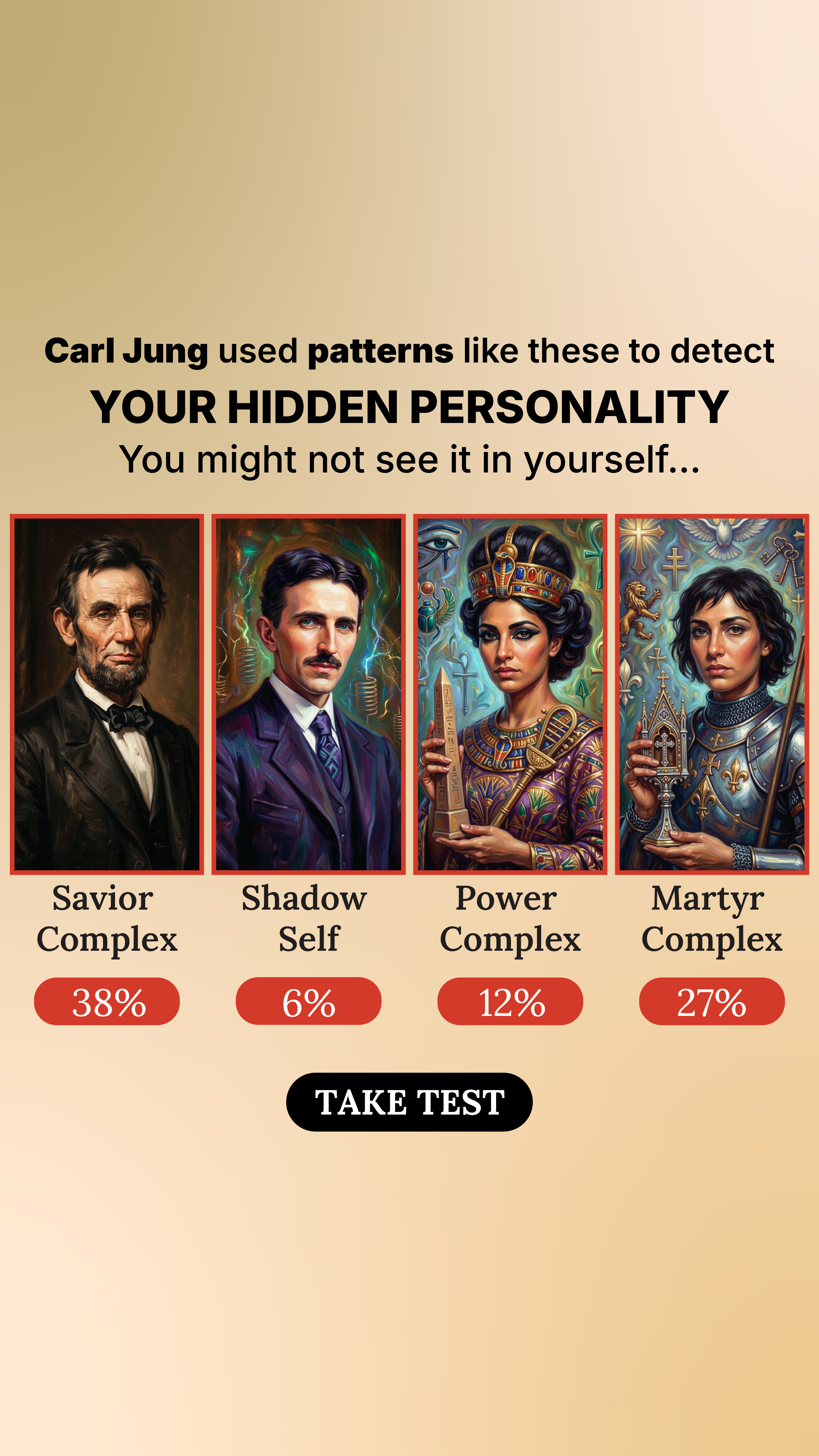 Personality Type Facebook ad