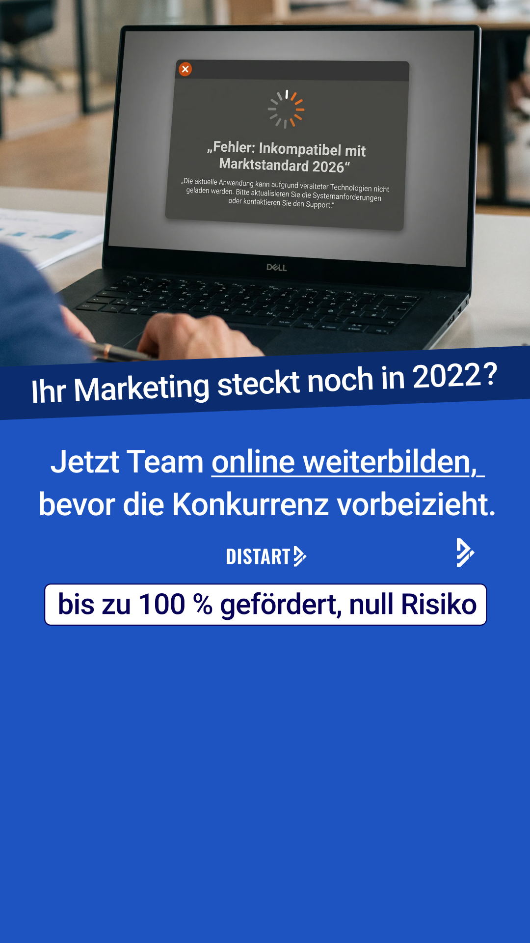 Distart Facebook ad