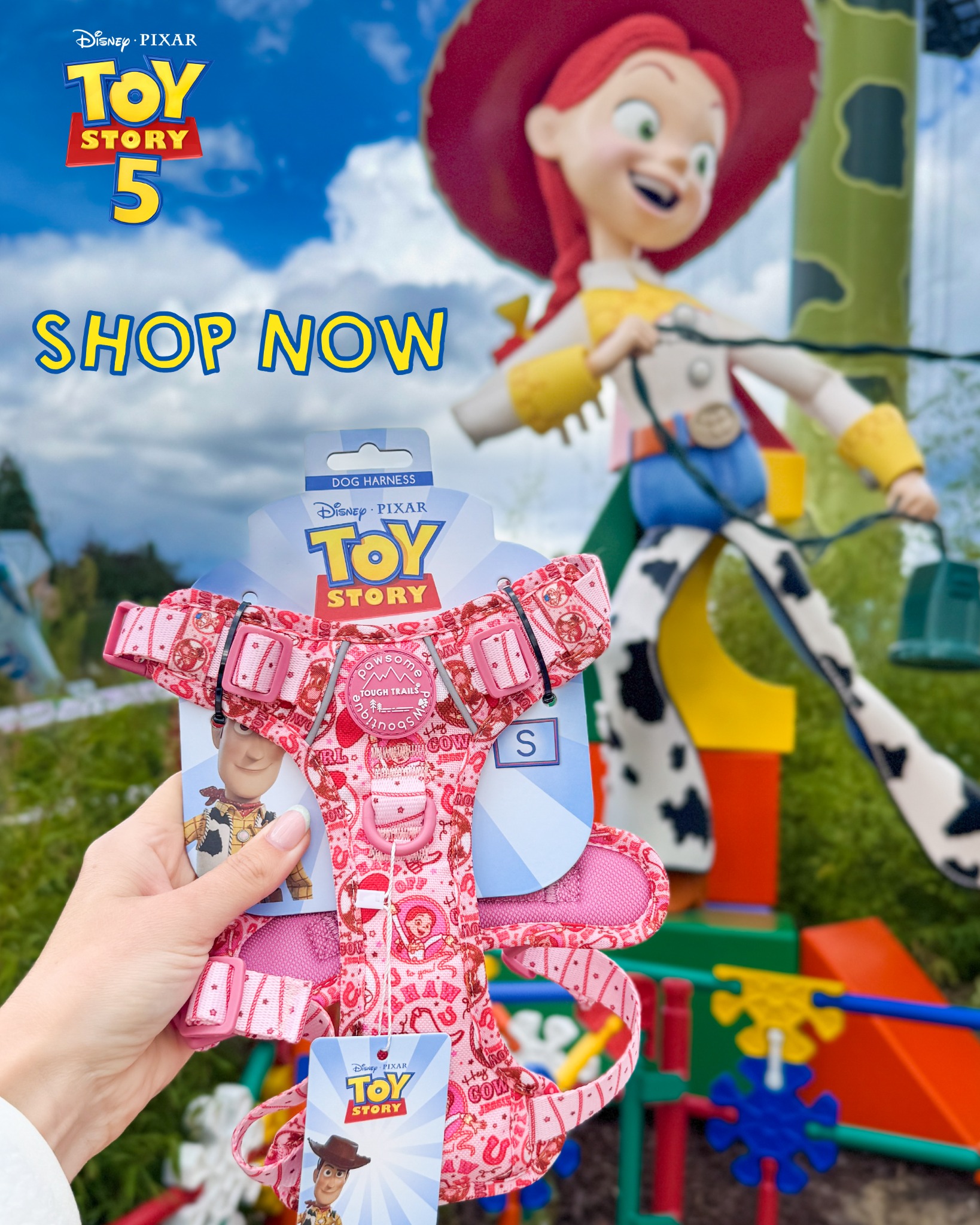 Pawsome Paws Boutique Facebook ad: Cowgirl Jessie Dog Harness