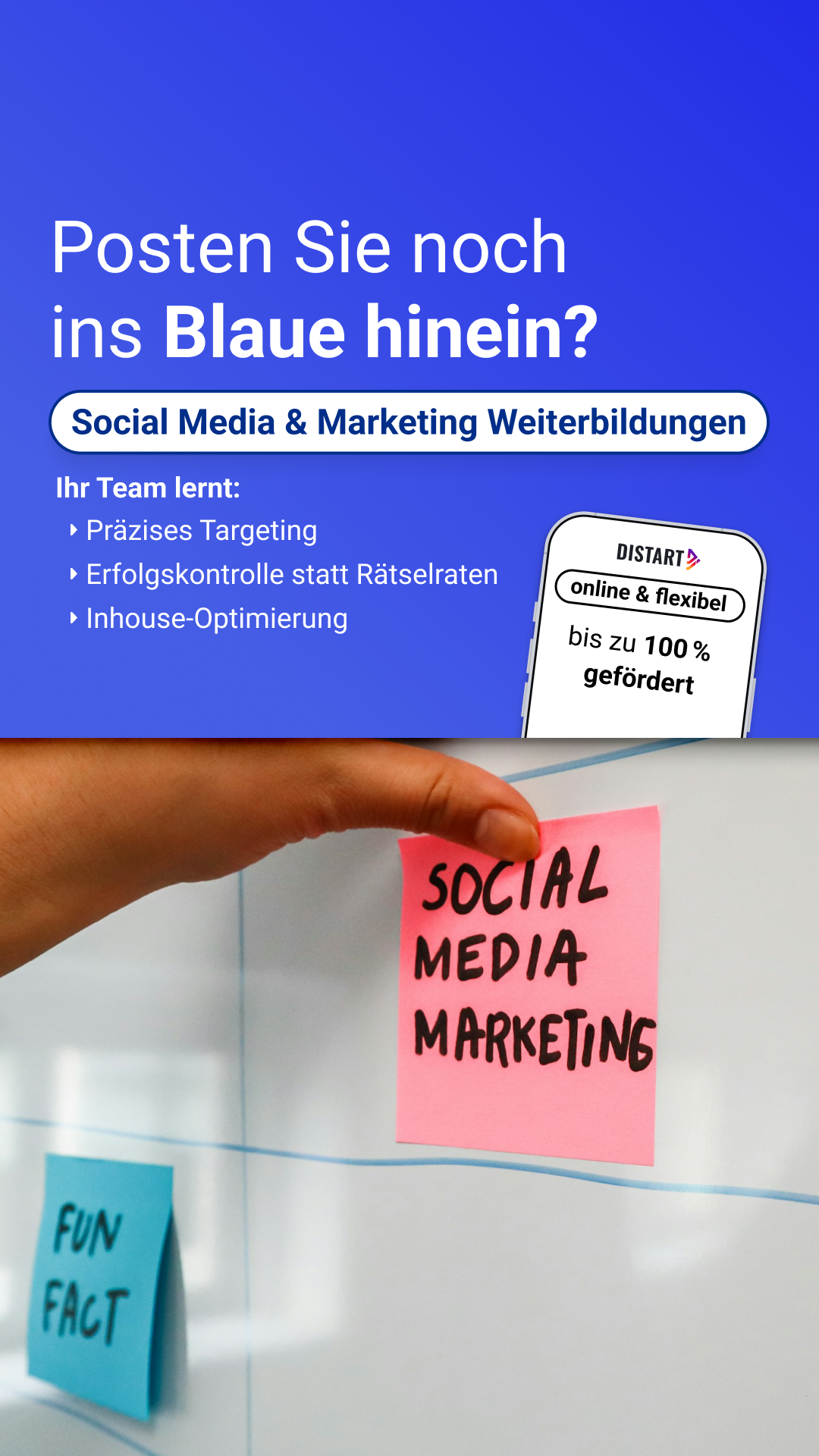 Distart Facebook ad