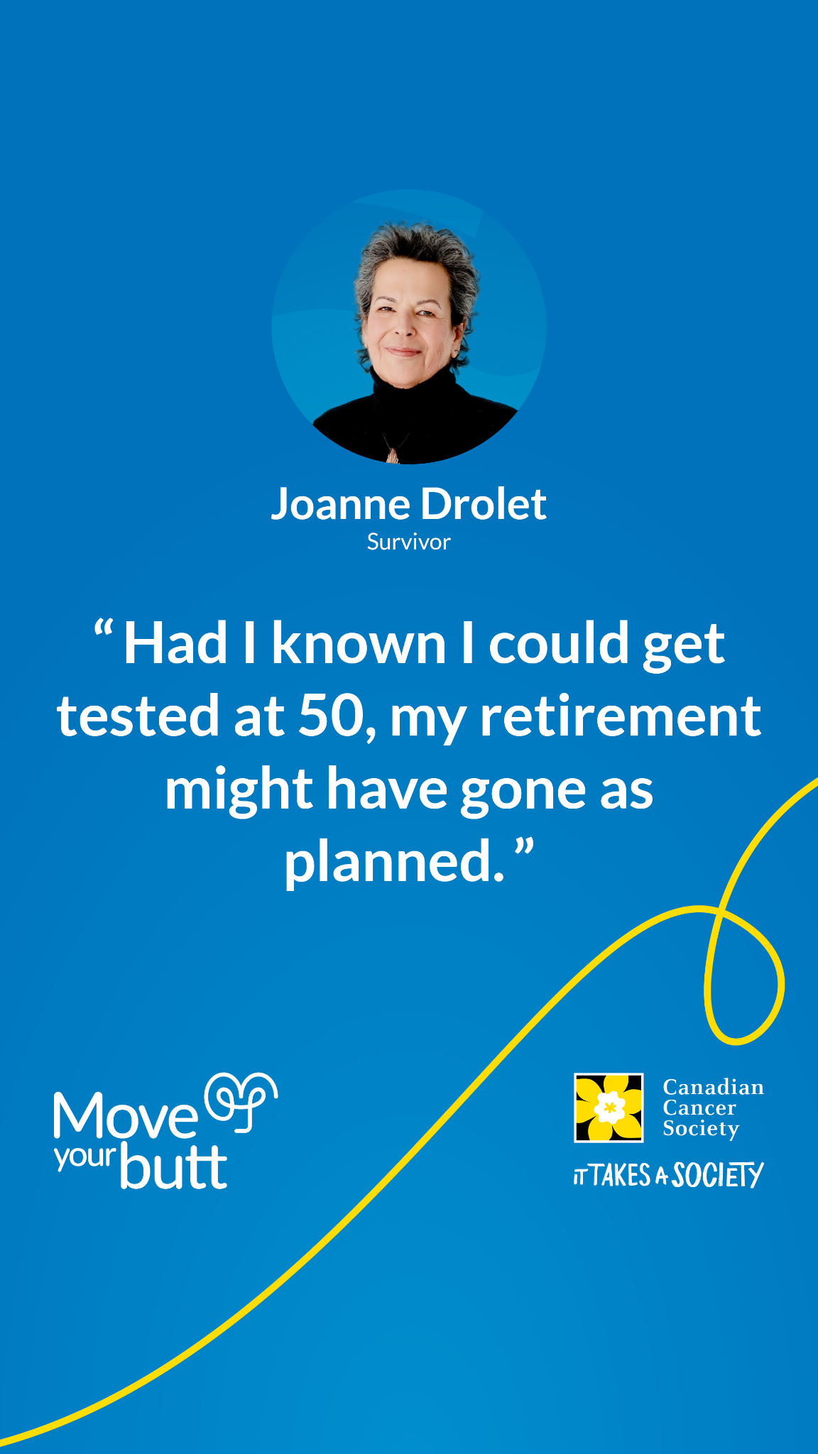 Canadian Cancer Society Facebook ad from Feb 9, 2026