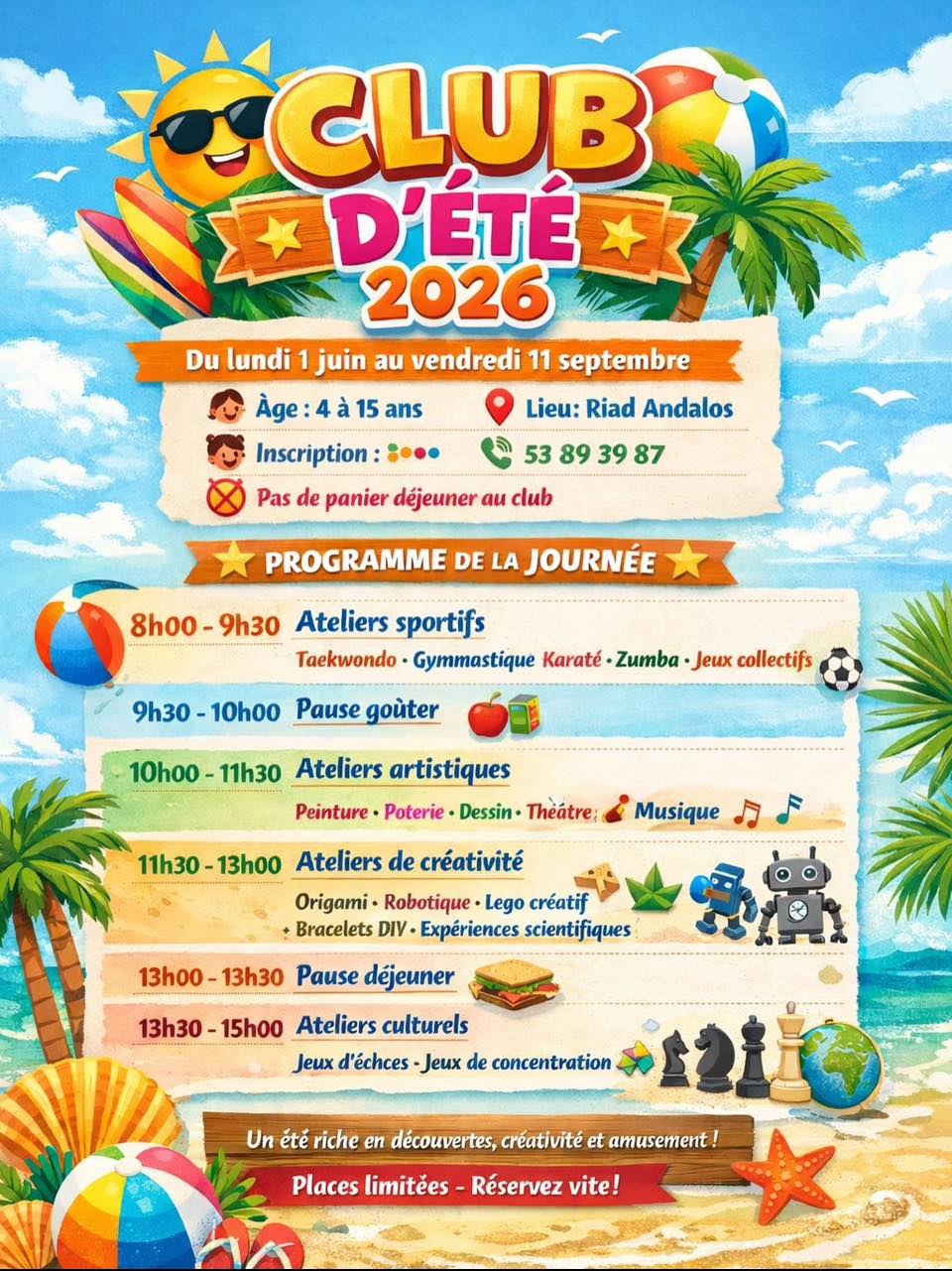 Fun Time Club Facebook ad: Discuter sur Messenger