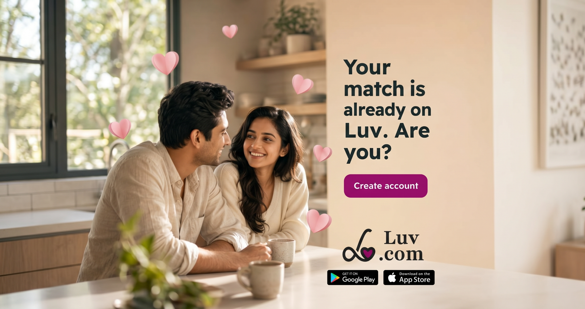 Luv.com Facebook ad