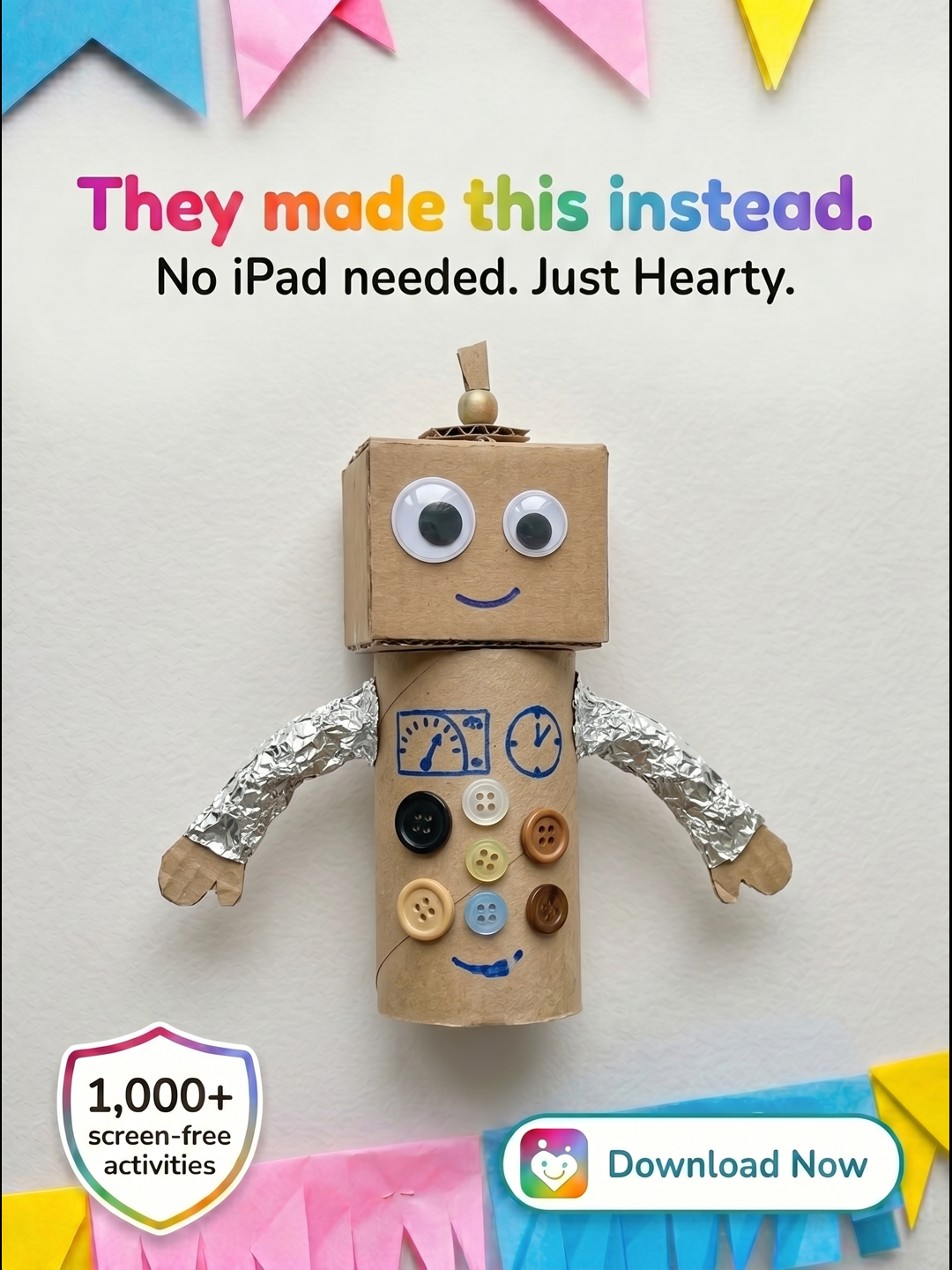 Hearty App Facebook ad