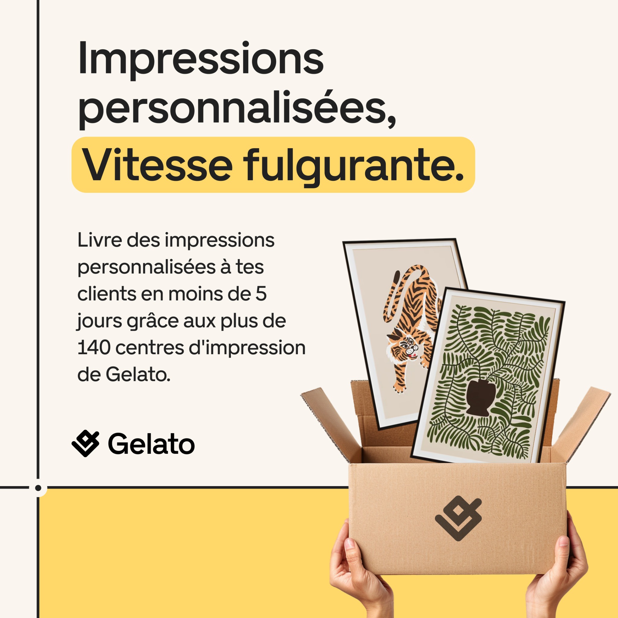 Gelato Facebook ad