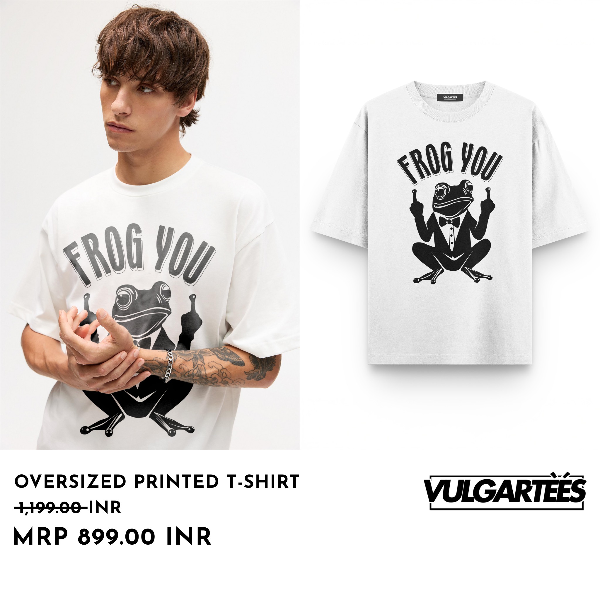 VulgarTees Facebook ad: Sale is Live.