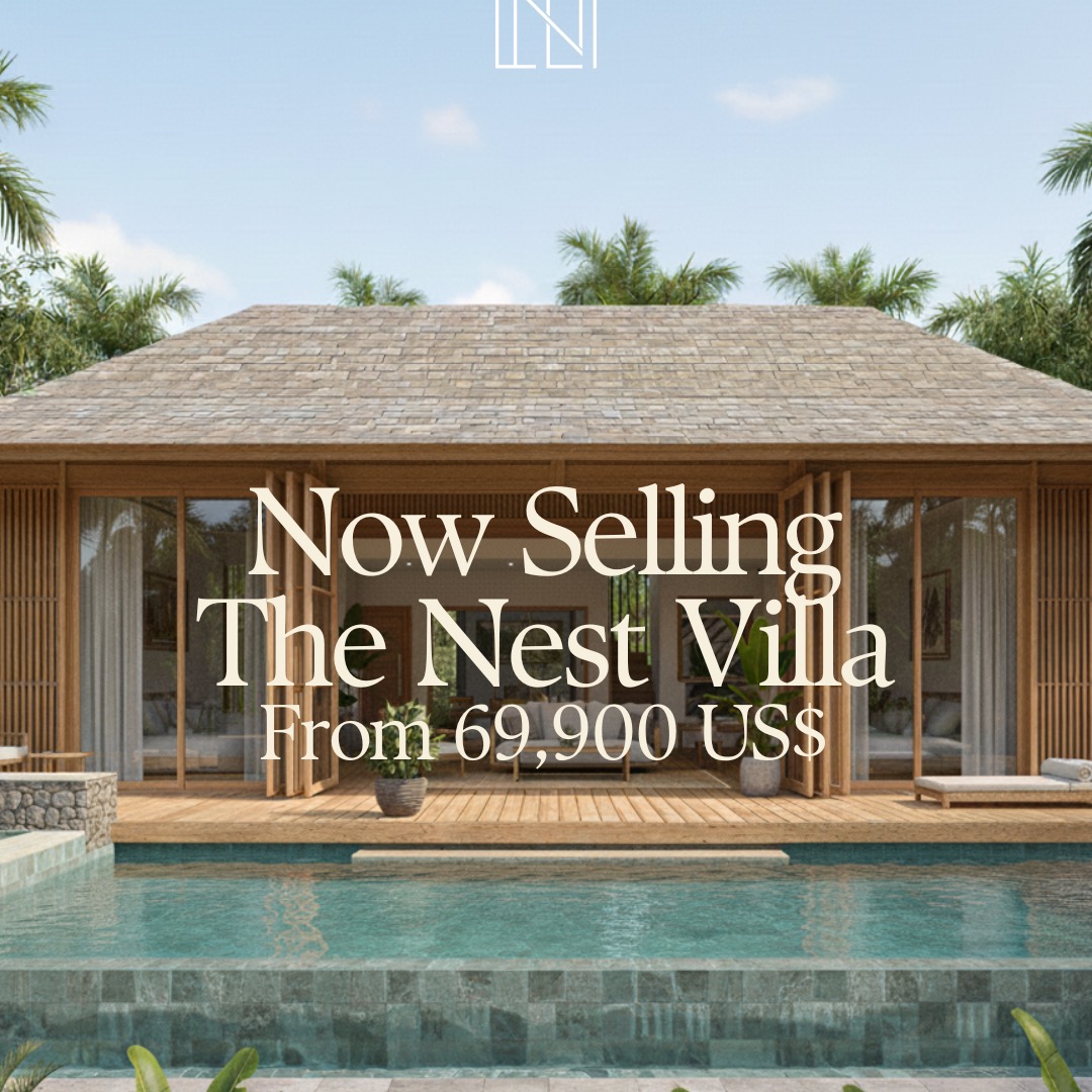Bali Nomad Living Facebook ad: Live big in your Tiny-Villa.