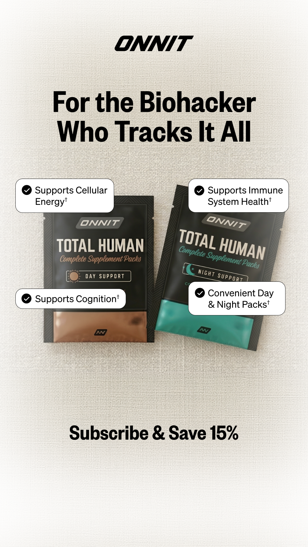 Onnit Facebook ad