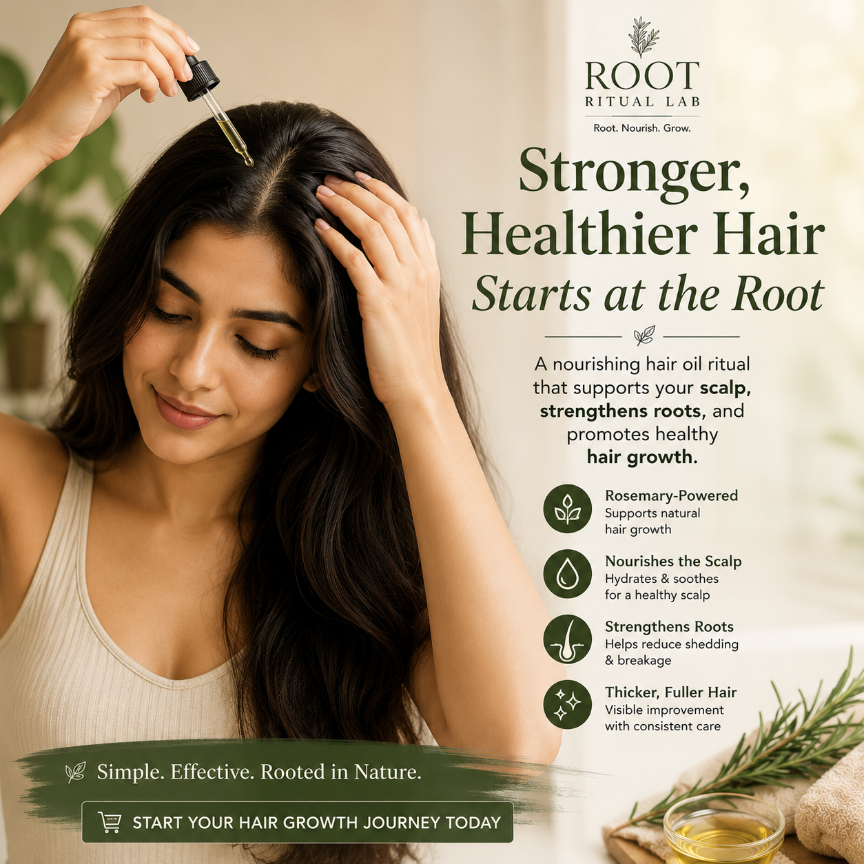 Root Ritual Lab Facebook ad