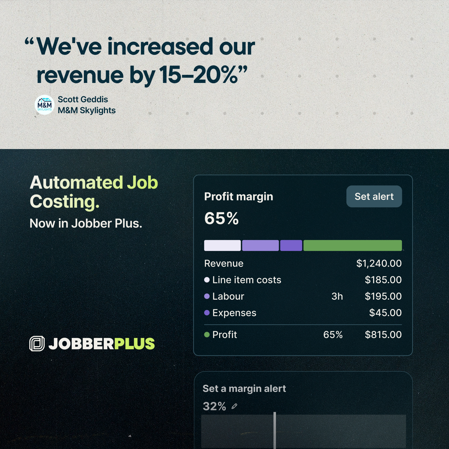Jobber Facebook ad