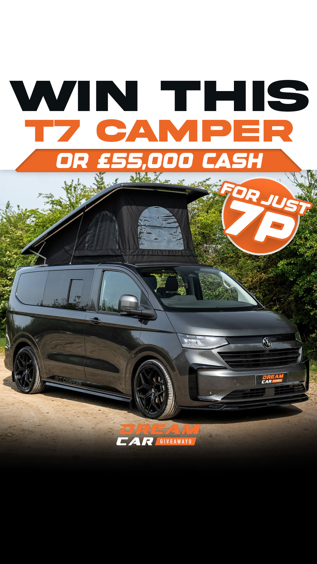 Dream Car Giveaways Facebook ad