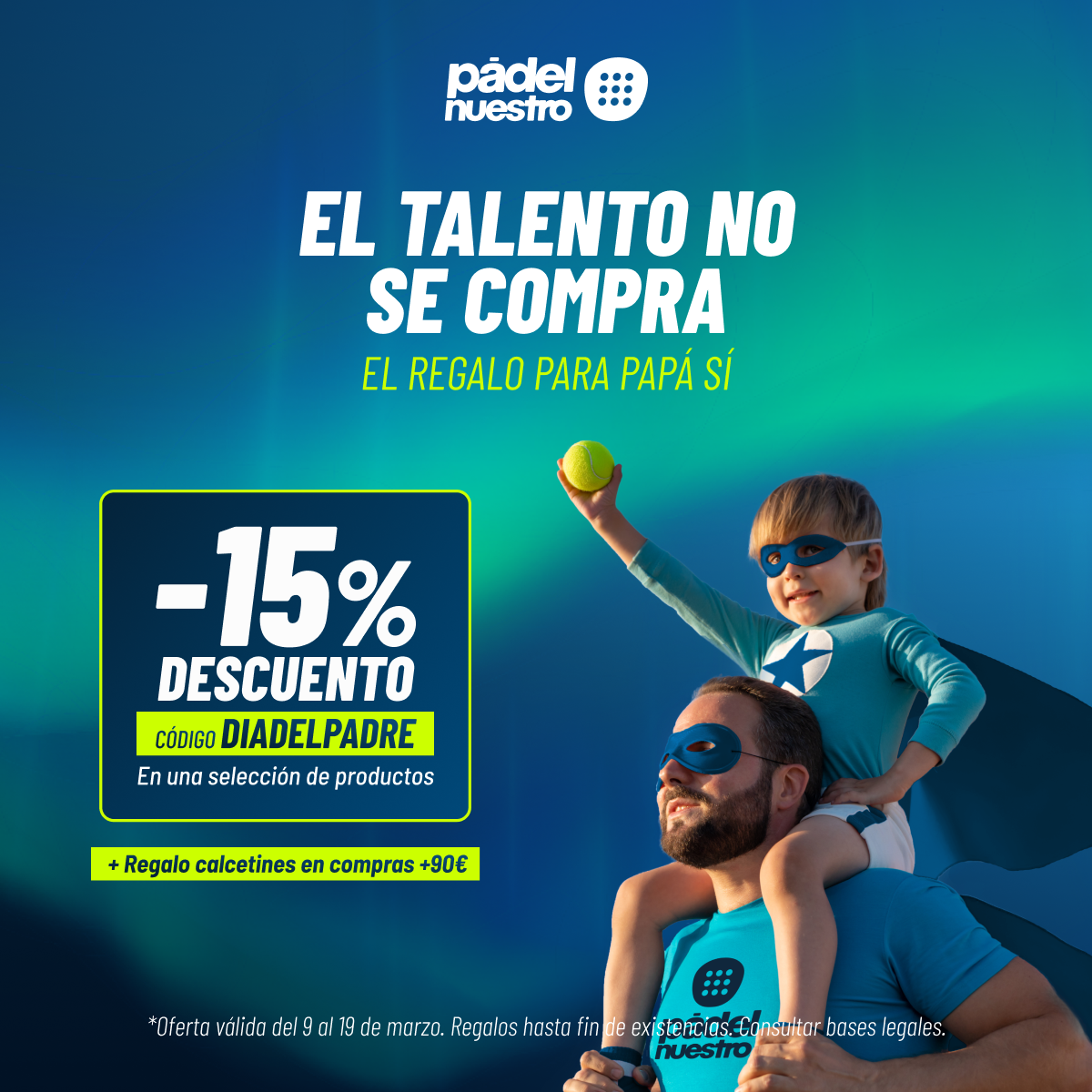 Padel Nuestro España Facebook ad
