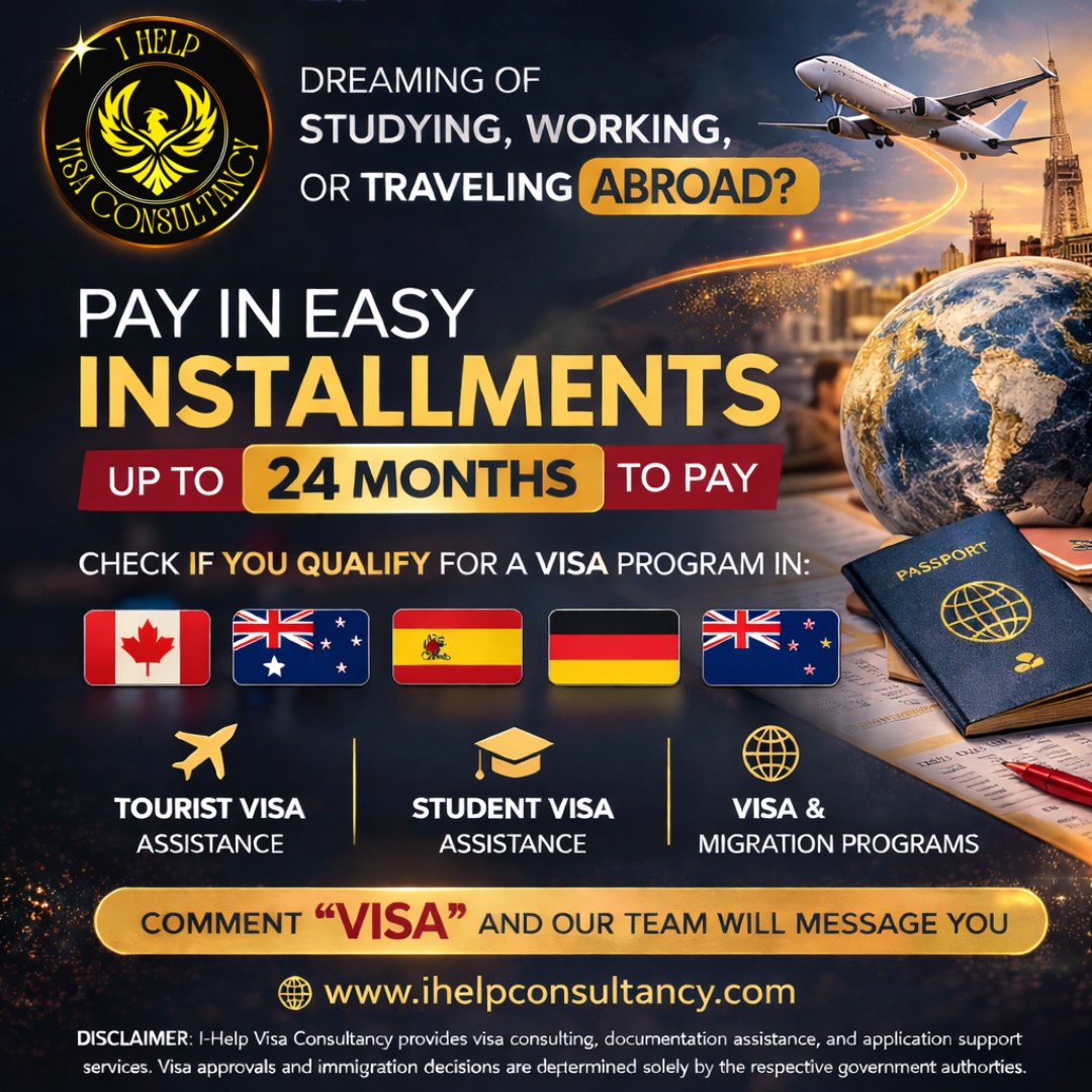 I-Help VISA Experts - Canada Global Facebook ad: 𝐃𝐫𝐞𝐚𝐦𝐢𝐧𝐠 𝐨𝐟 𝐬𝐭𝐮𝐝𝐲𝐢𝐧𝐠, 𝐰𝐨𝐫𝐤𝐢𝐧𝐠…