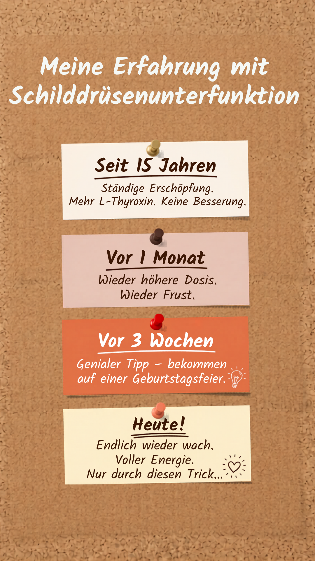 Mission Schilddrüse Facebook ad